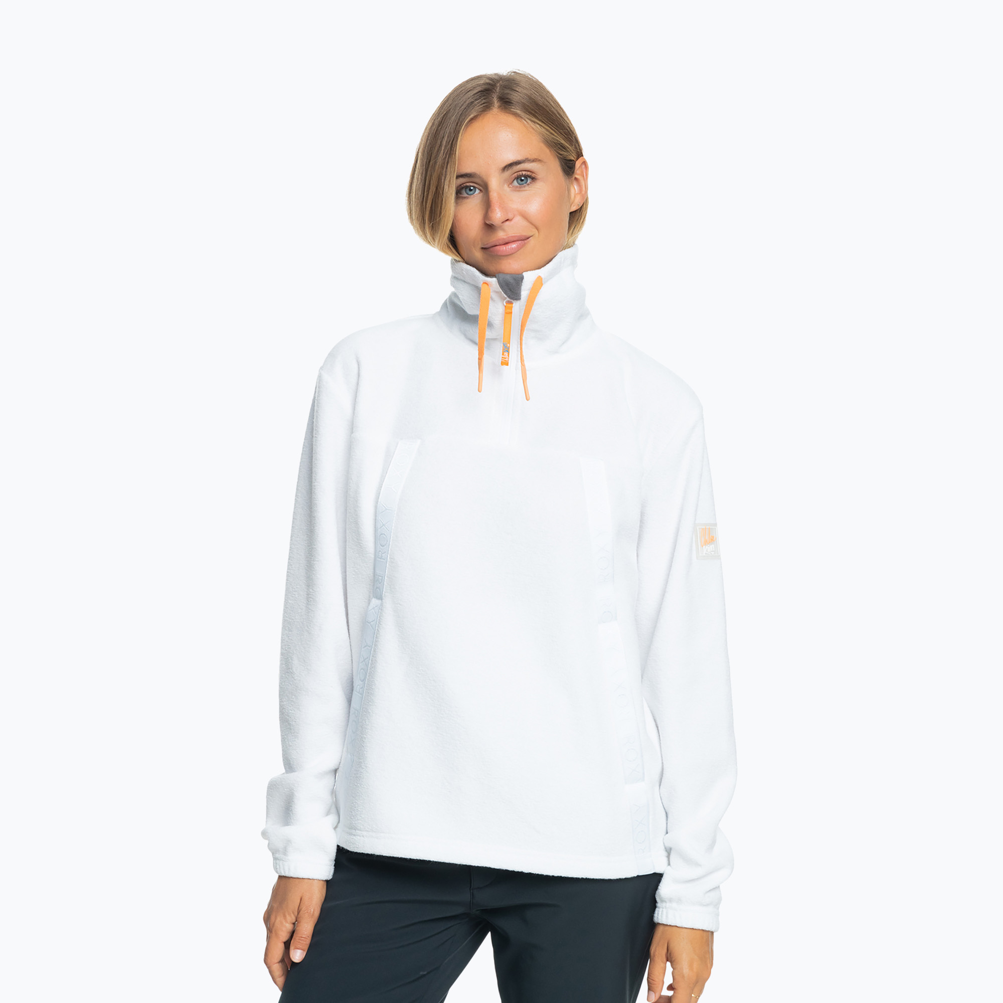 37%-kal olcsóbban.  Női pulóver ROXY Chloe Kim Layer fényes fehér. Méret: S