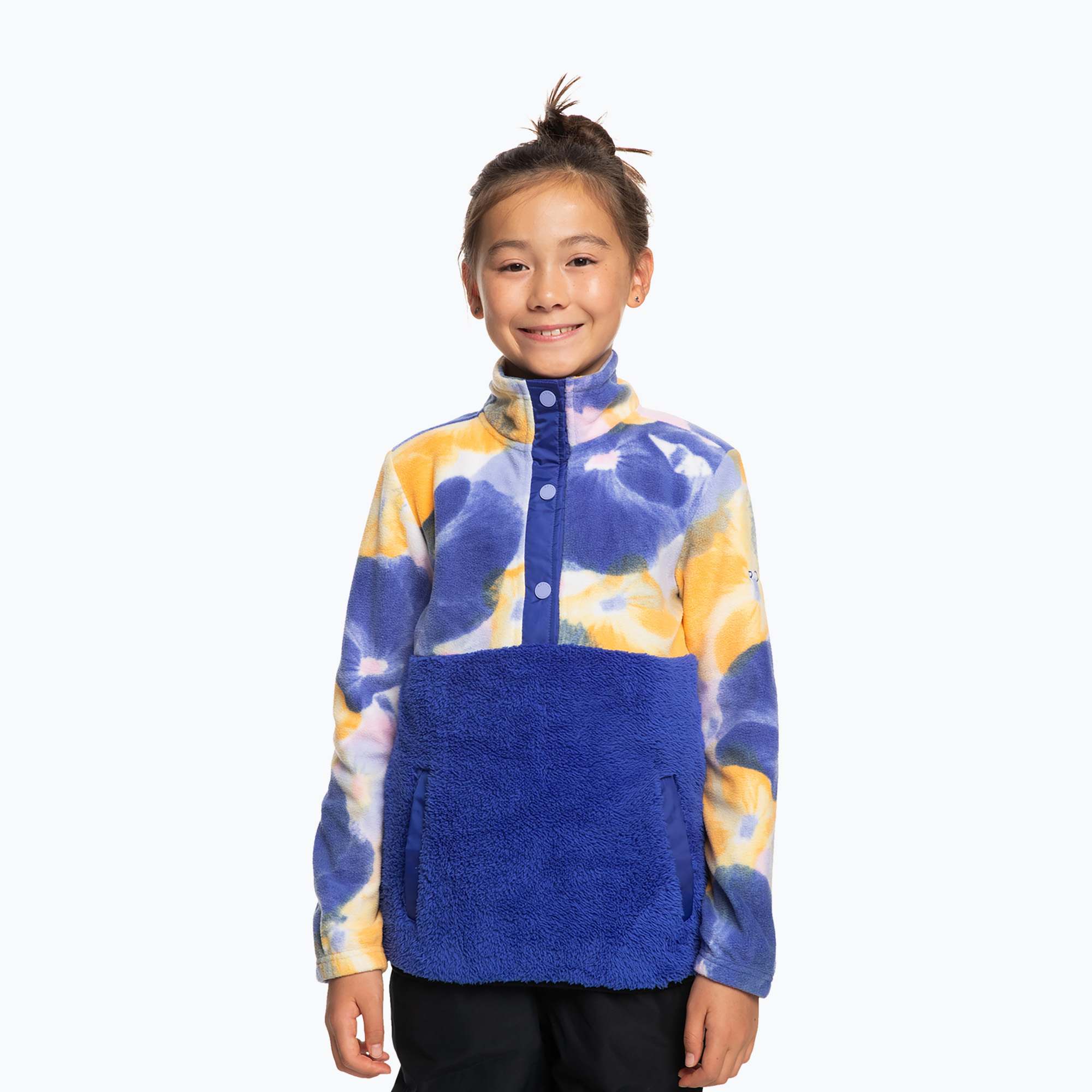 23%-kal olcsóbban.  ROXY Alabama Girl fényes fehér pansy rg gyermek pulóver. Méret: 14/XL