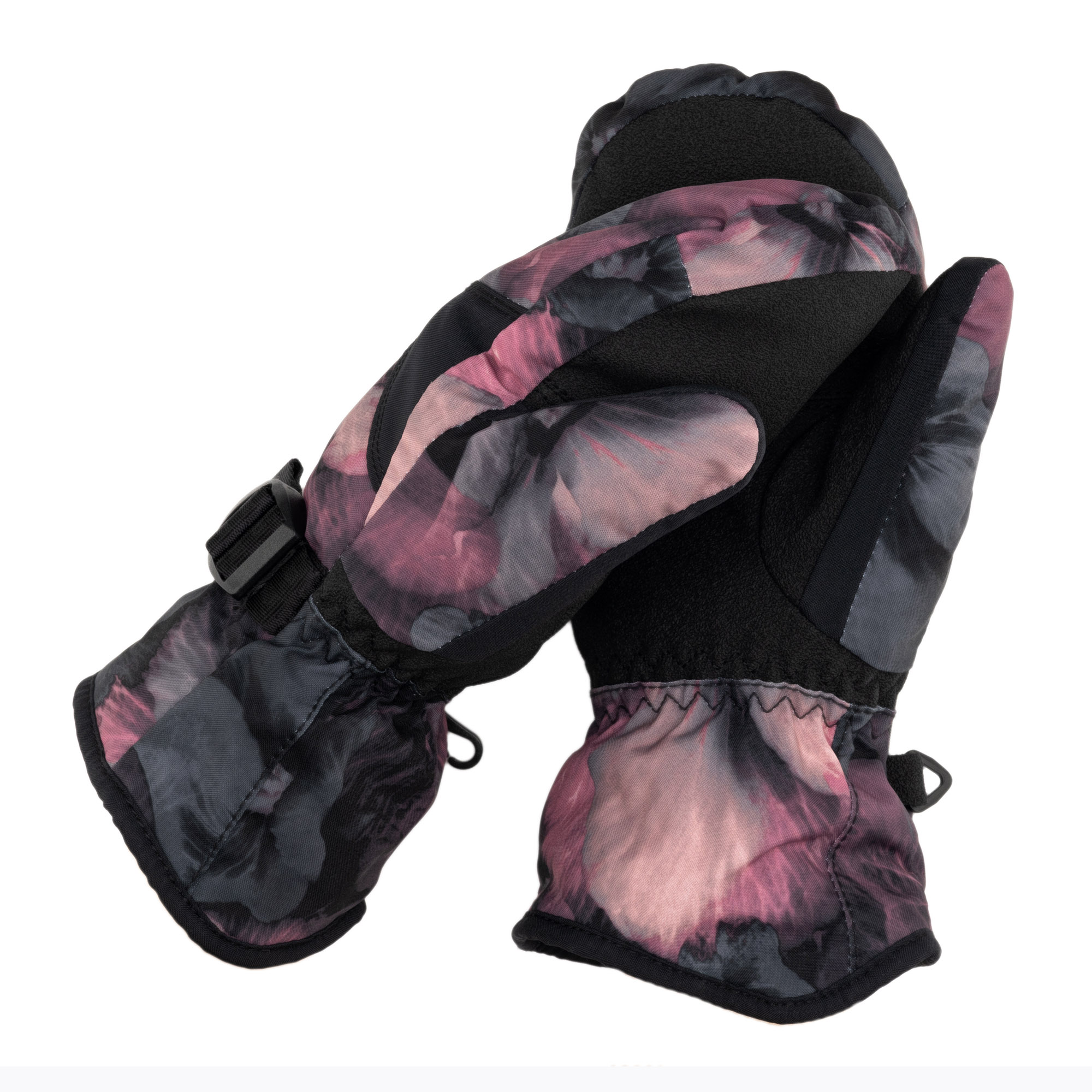 24%-kal olcsóbban.  Gyermek snowboard kesztyű ROXY Jetty Mitt Girl true black pansy rg. Méret: L