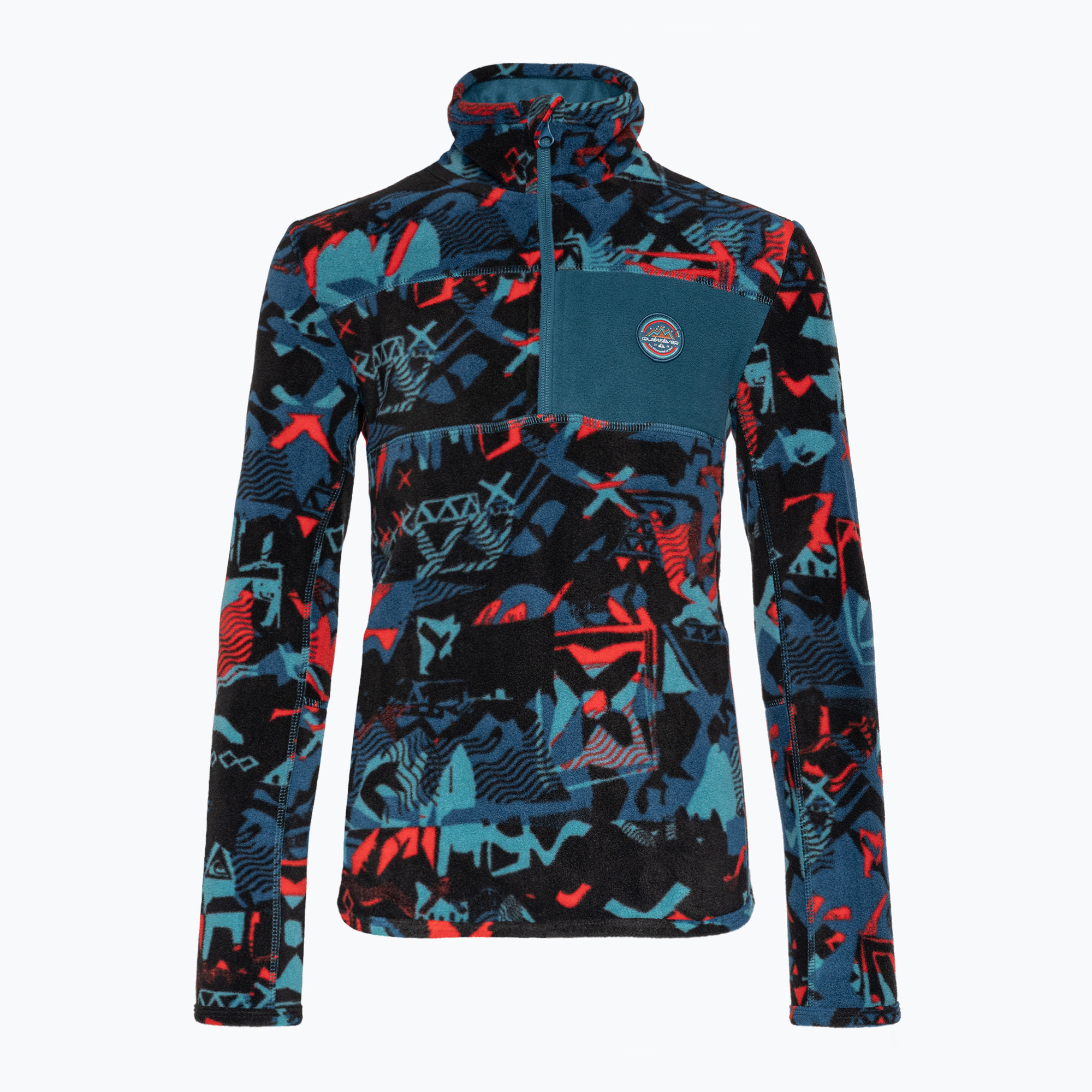 27%-kal olcsóbban.  Quiksilver Aker HZ Fleee gyermek snowboard melegítőfelső building moutains grenadine. Méret: 16 (XL)
