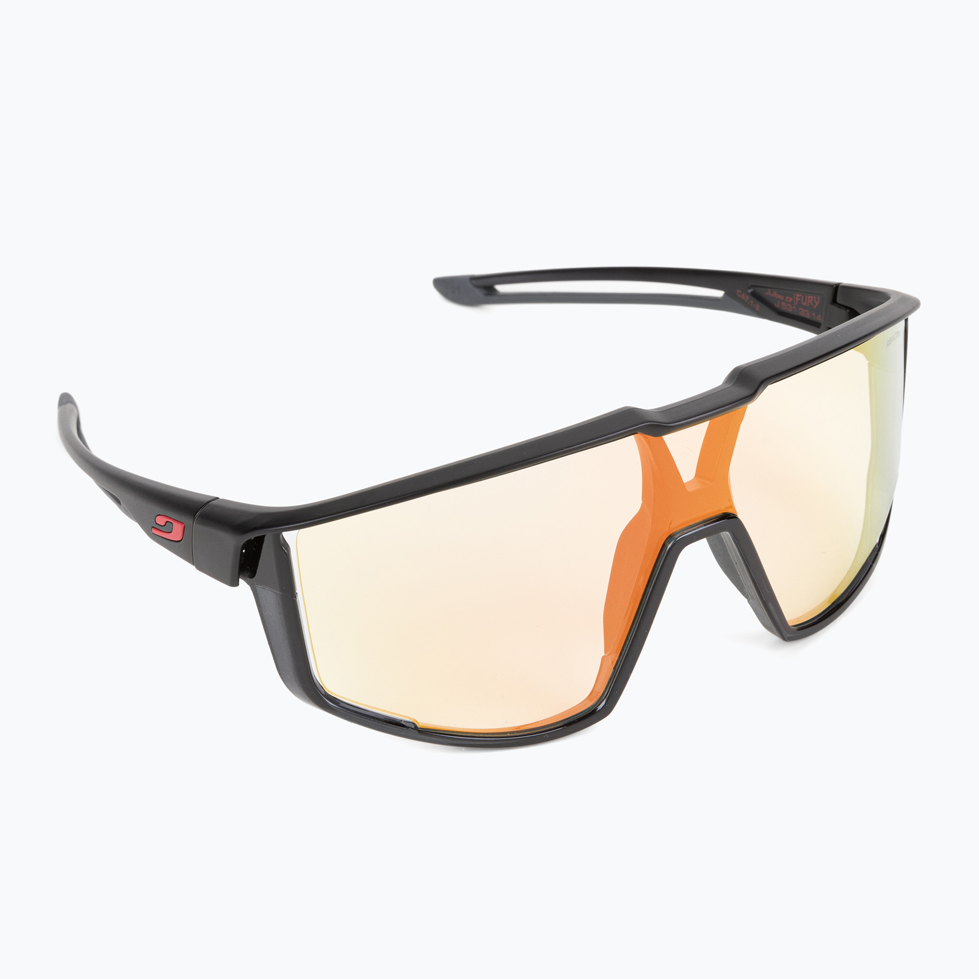 15%-kal olcsóbban.  Julbo Fury Reactiv Performance 1-3 Laf kerékpáros szemüveg fekete J5313314. Méret: OS