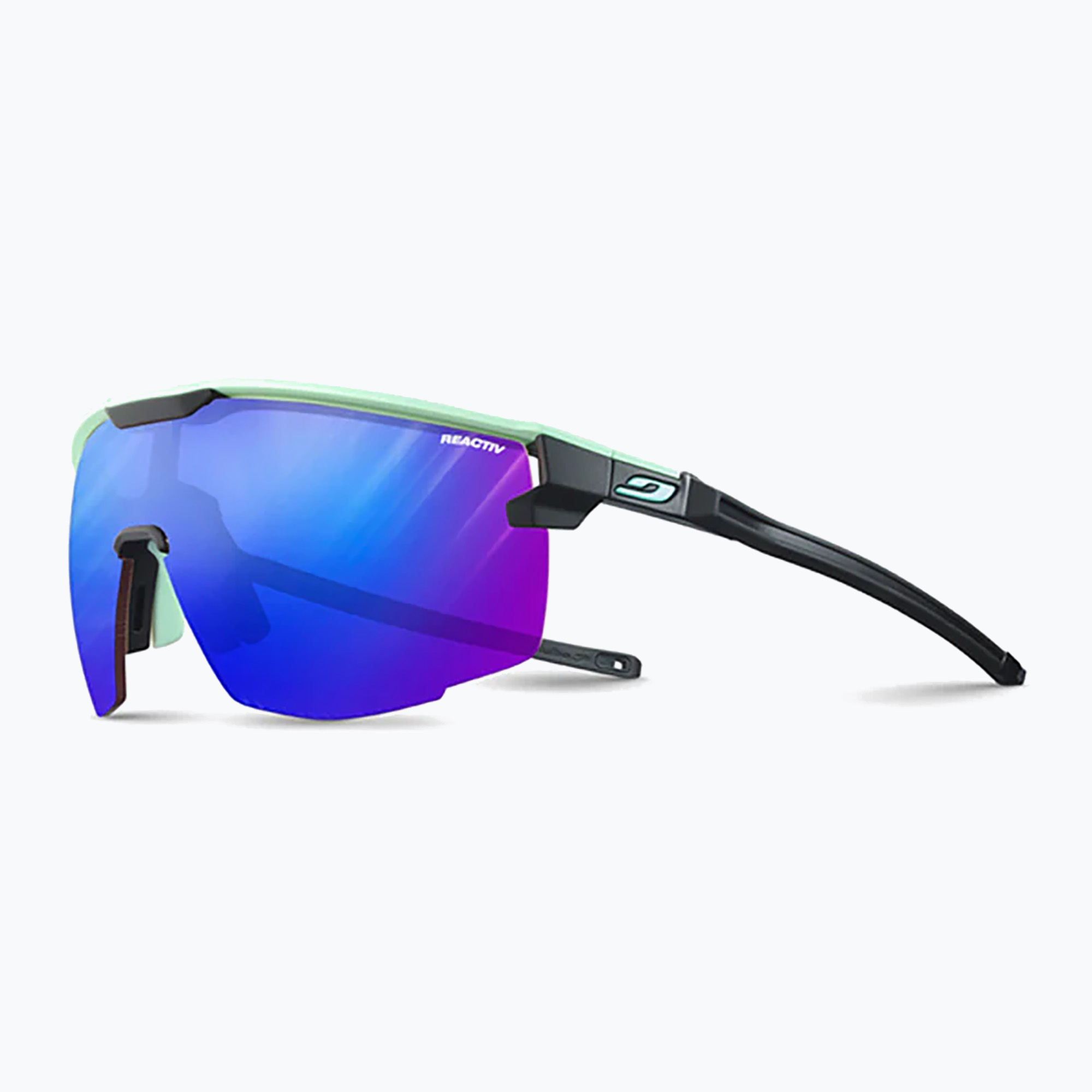 15%-kal olcsóbban.  napszemüveg Julbo Ultimate Reactiv 1-3 High Contrast mint/black/multilayer blue. Méret: OS