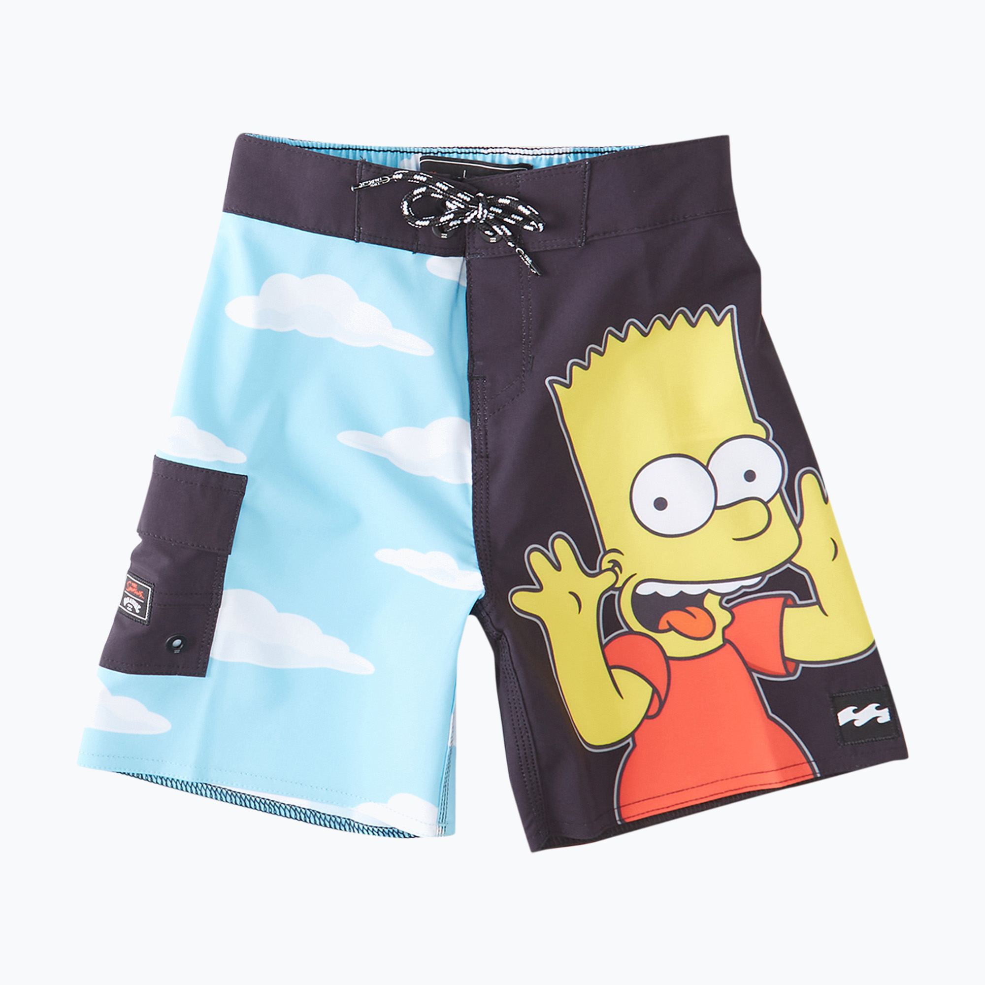 39%-kal olcsóbban.  Gyermek úszónadrág Billabong Simpsons Bart Pro black. Méret: 12 (M)