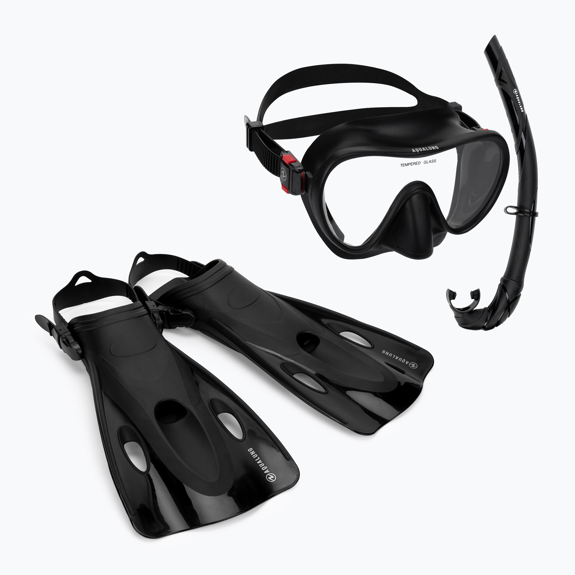 15%-kal olcsóbban.  Aqualung Nabul Snorkelling Set fekete SV1140101. Méret: S-M