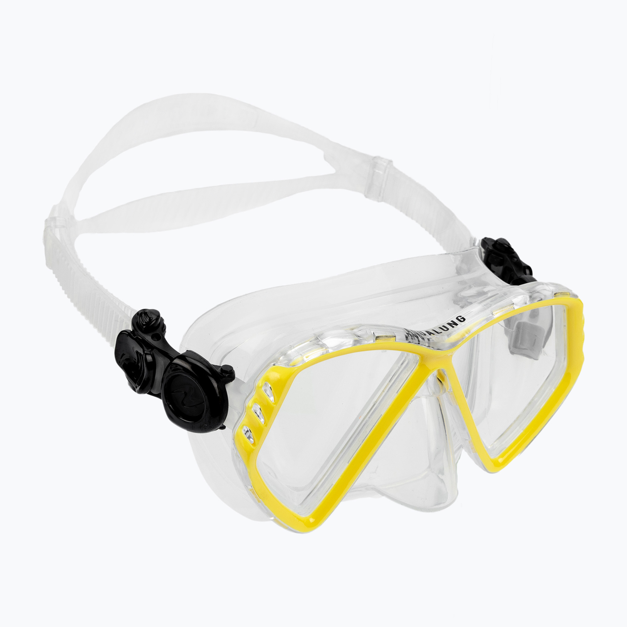 29%-kal olcsóbban.  Aqualung Cub transarent/sárga gyermek búvármaszk MS5540007. Méret: OS