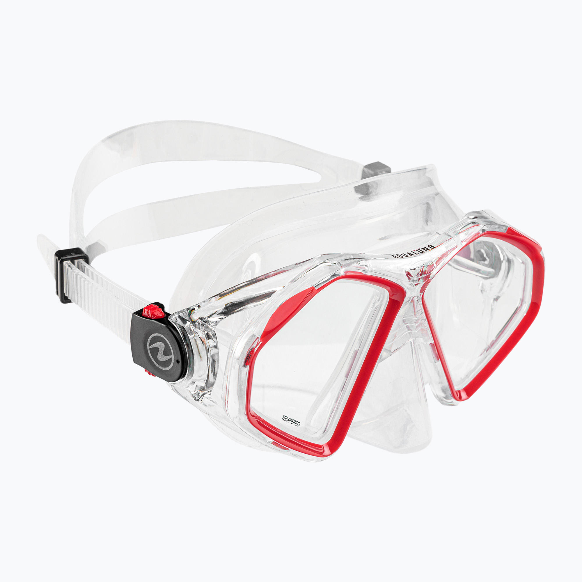 33%-kal olcsóbban.  Aqualung Hawkeye átlátszó/piros búvármaszk MS5570006. Méret: OS