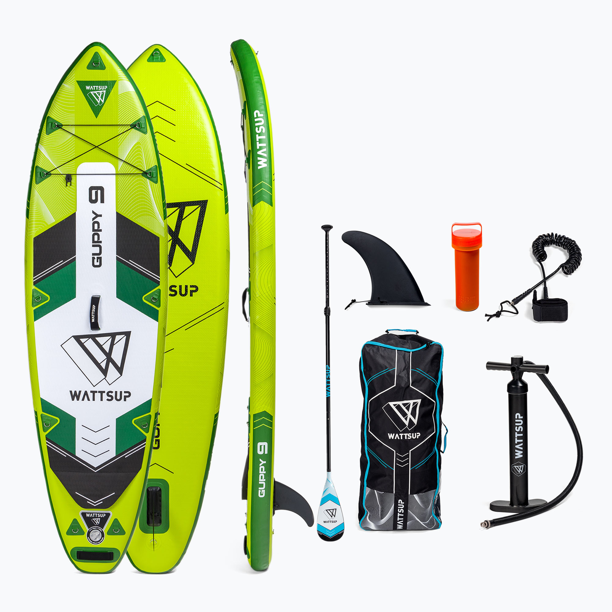 28%-kal olcsóbban.  WATTSUP Guppy 9'0  zöld PB-WGPY91. Méret: 9'0'' x 30'' x 5''