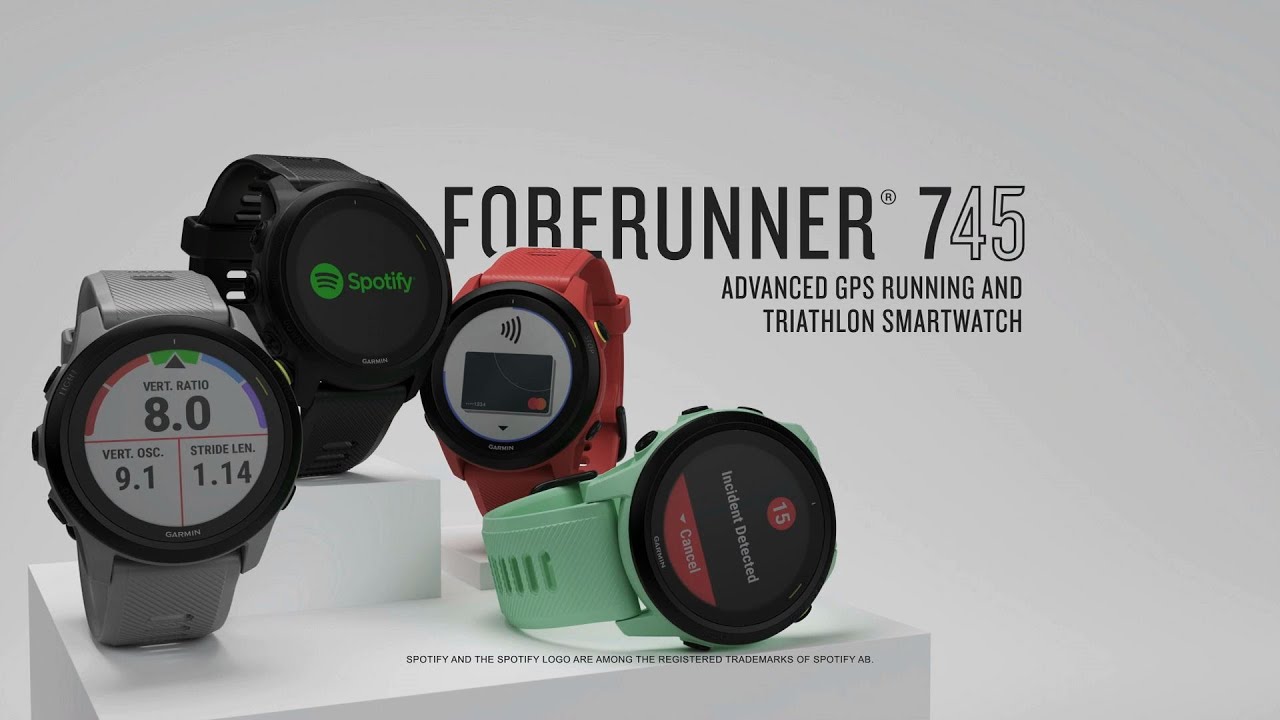Garmin Forerunner 745 sportóra fehér 010-02445-13