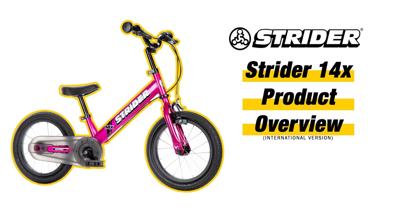 Strider 14x Sport cross kerékpár rózsaszín SK-SB1-IN-PK