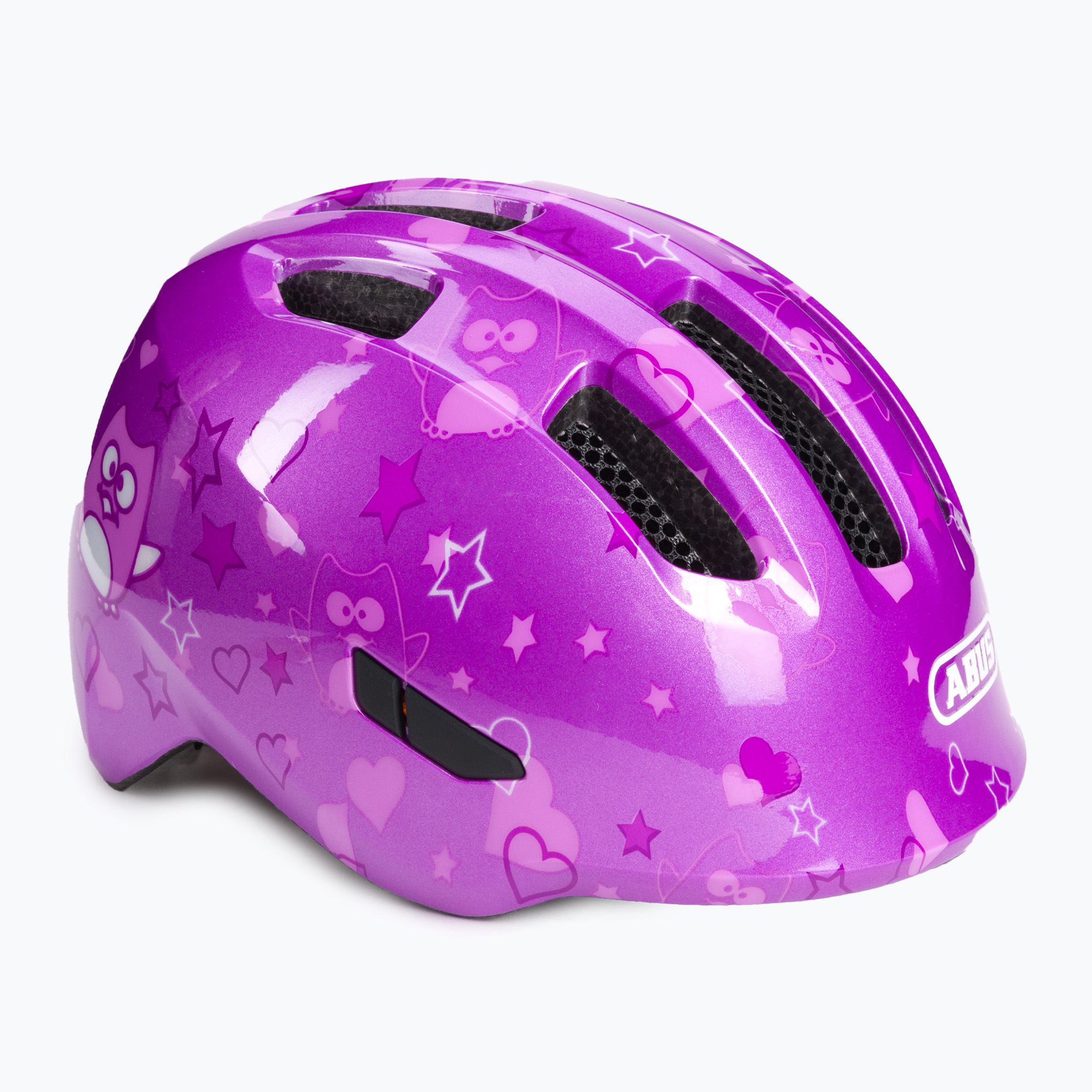 15%-kal olcsóbban.  ABUS Gyermek kerékpáros sisak Smiley 3.0 lila 67259. Méret: 45-50 cm (S)