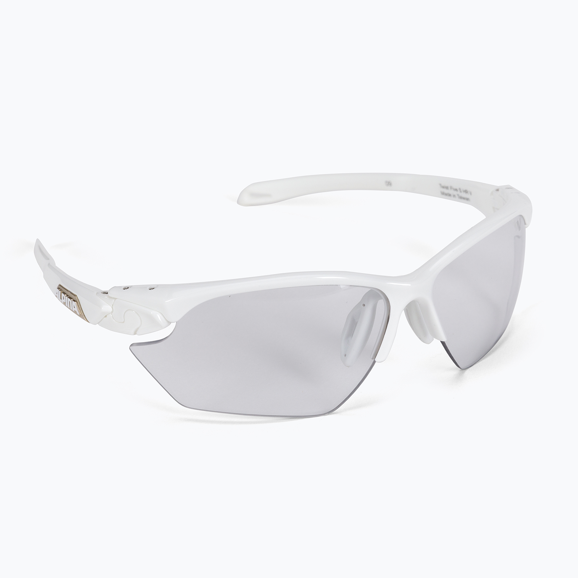 Kerékpáros szemüveg Alpina Twist Five Hr S V white/black. Méret: OS