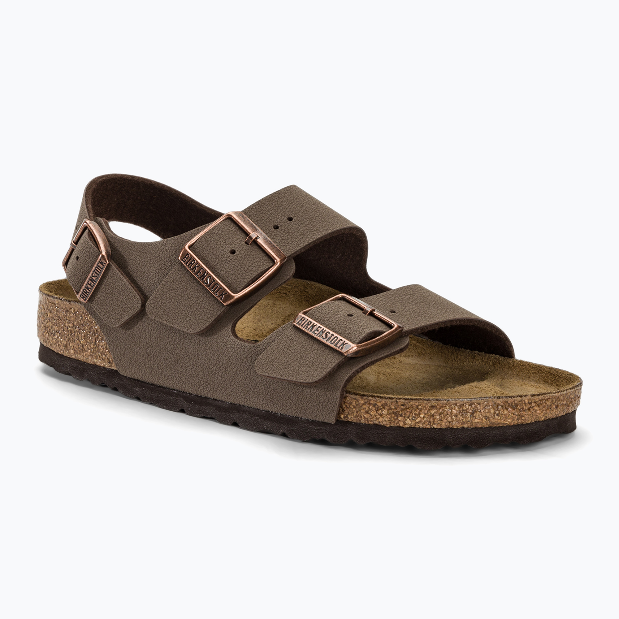 15%-kal olcsóbban.  BIRKENSTOCK Milano BFBC keskeny mokka szandálok