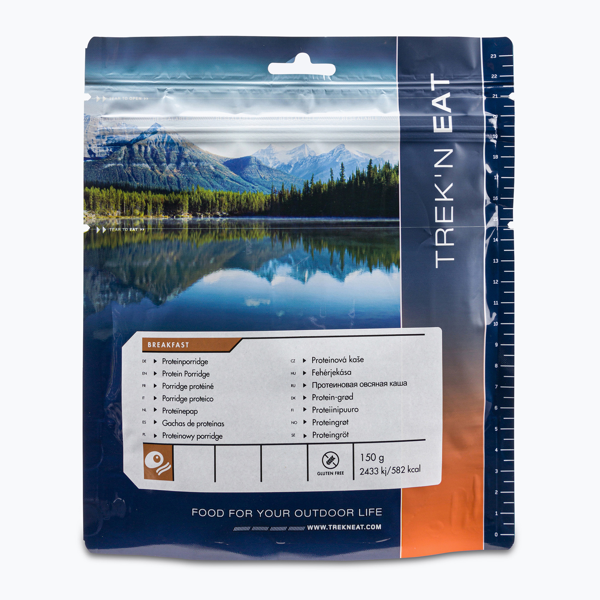Fagyasztva szárított élelmiszer Trek'n Eat Protein zabpehely 30101007. Méret: 170 g