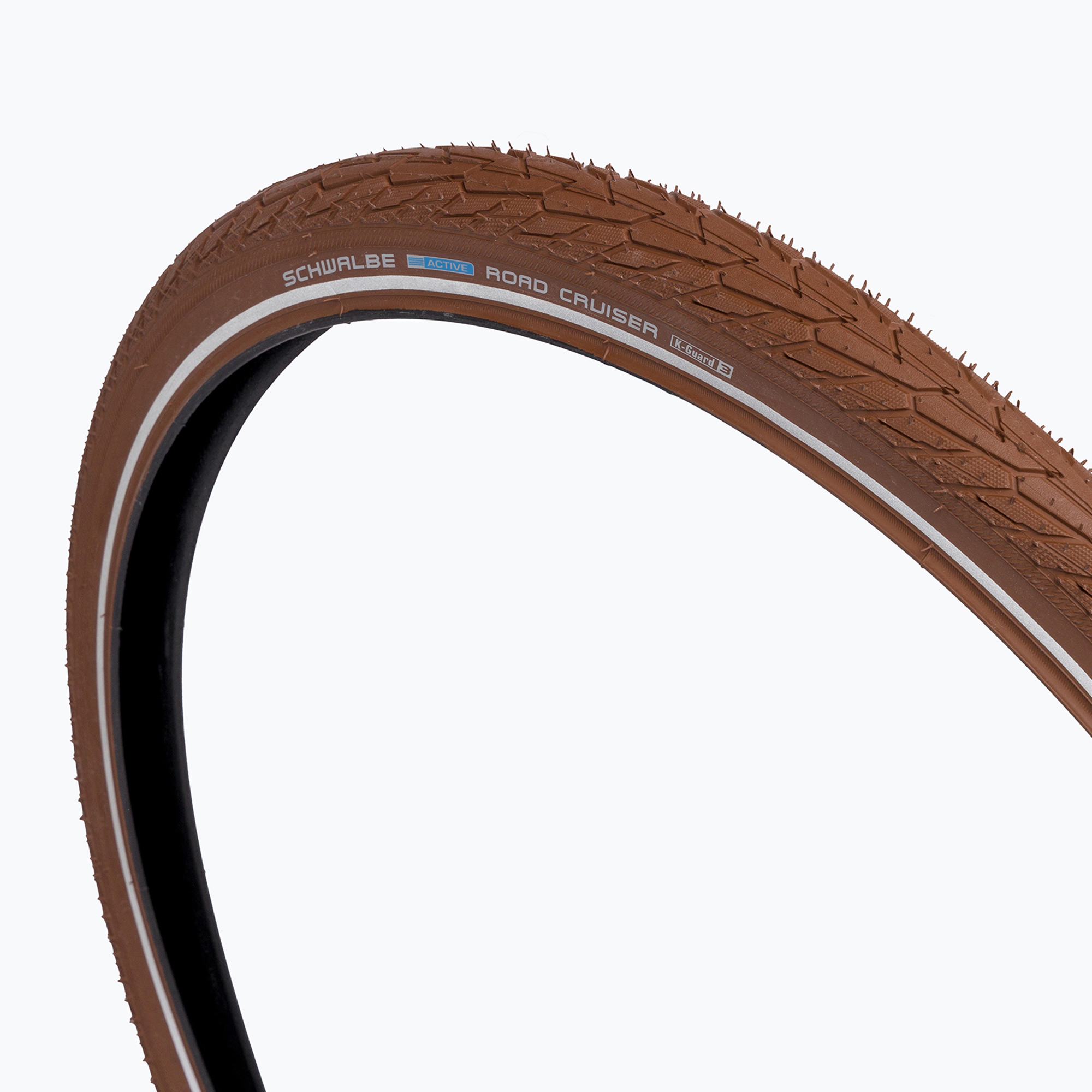 15%-kal olcsóbban.  SCHWALBE Road Cruiser K-Guard SBC drótkávé reflex kerékpár gumiabroncs. Méret: 28 x 1.75