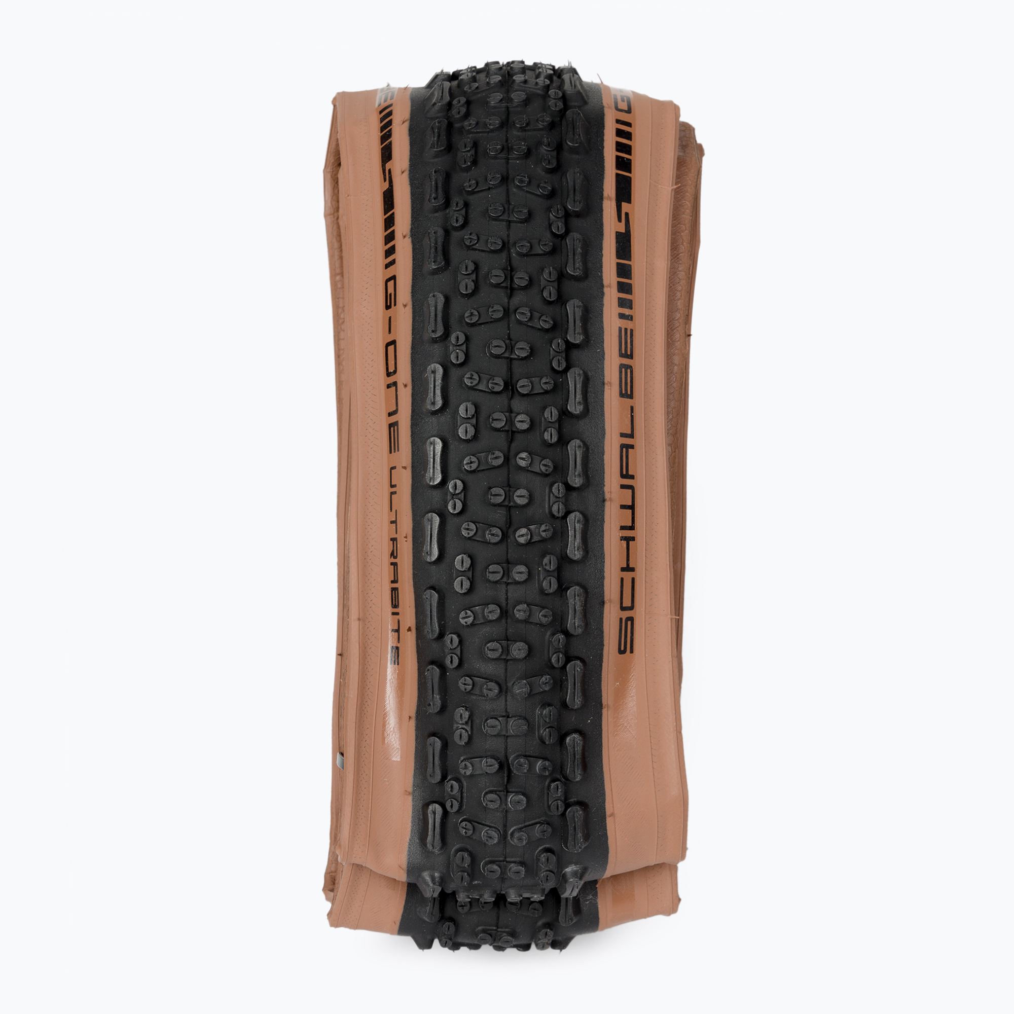SCHWALBE G-One Ultrabite Raceguard Addix sk. bronz oldalfalú kerékpár gumiabroncs. Méret: 28 x 2.00