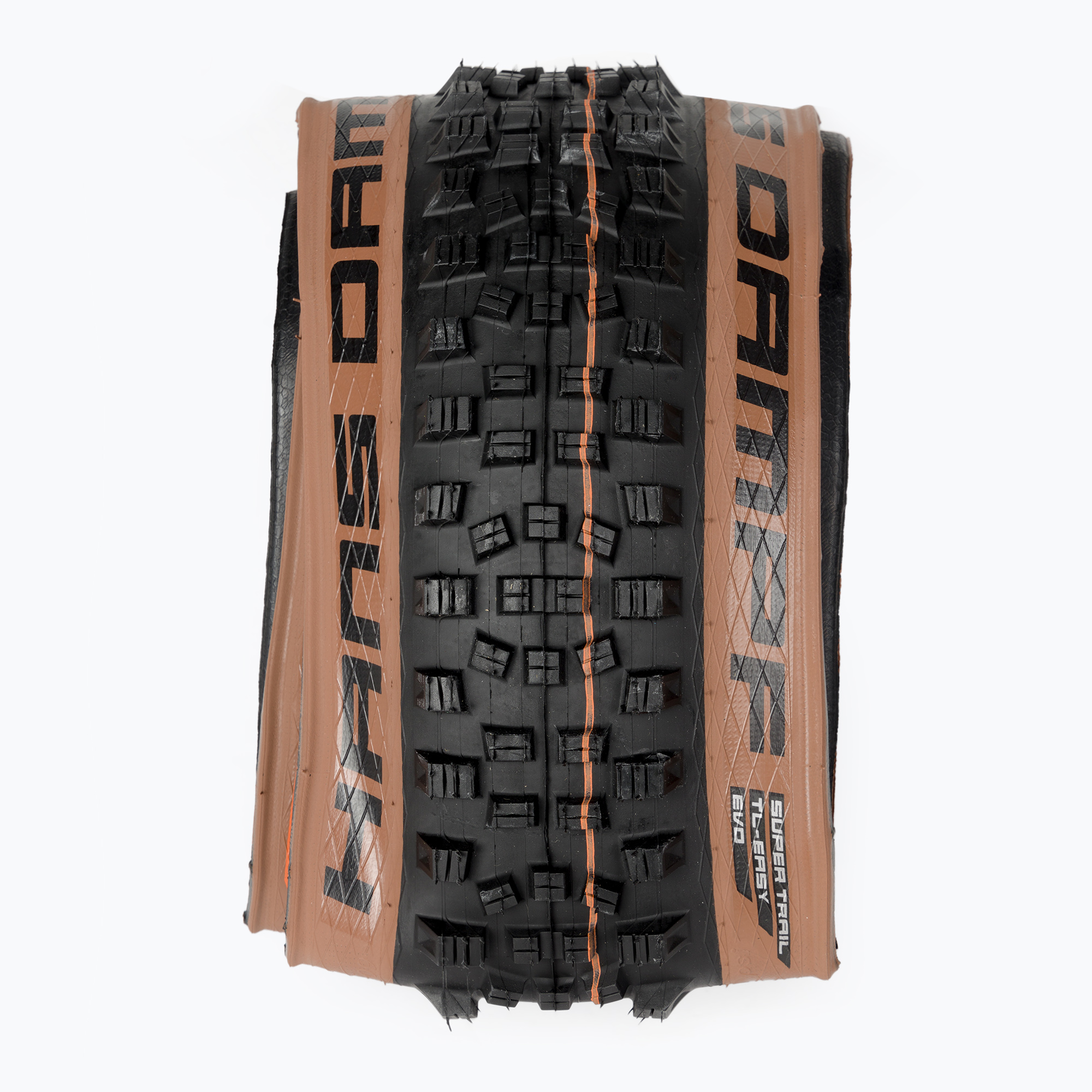Kerékpár gumiabroncs SCHWALBE Hans Dampf Super Trail Addix Soft sk. bronz oldalfalú kerékpár gumiabroncs. Méret: 29 x 2.35