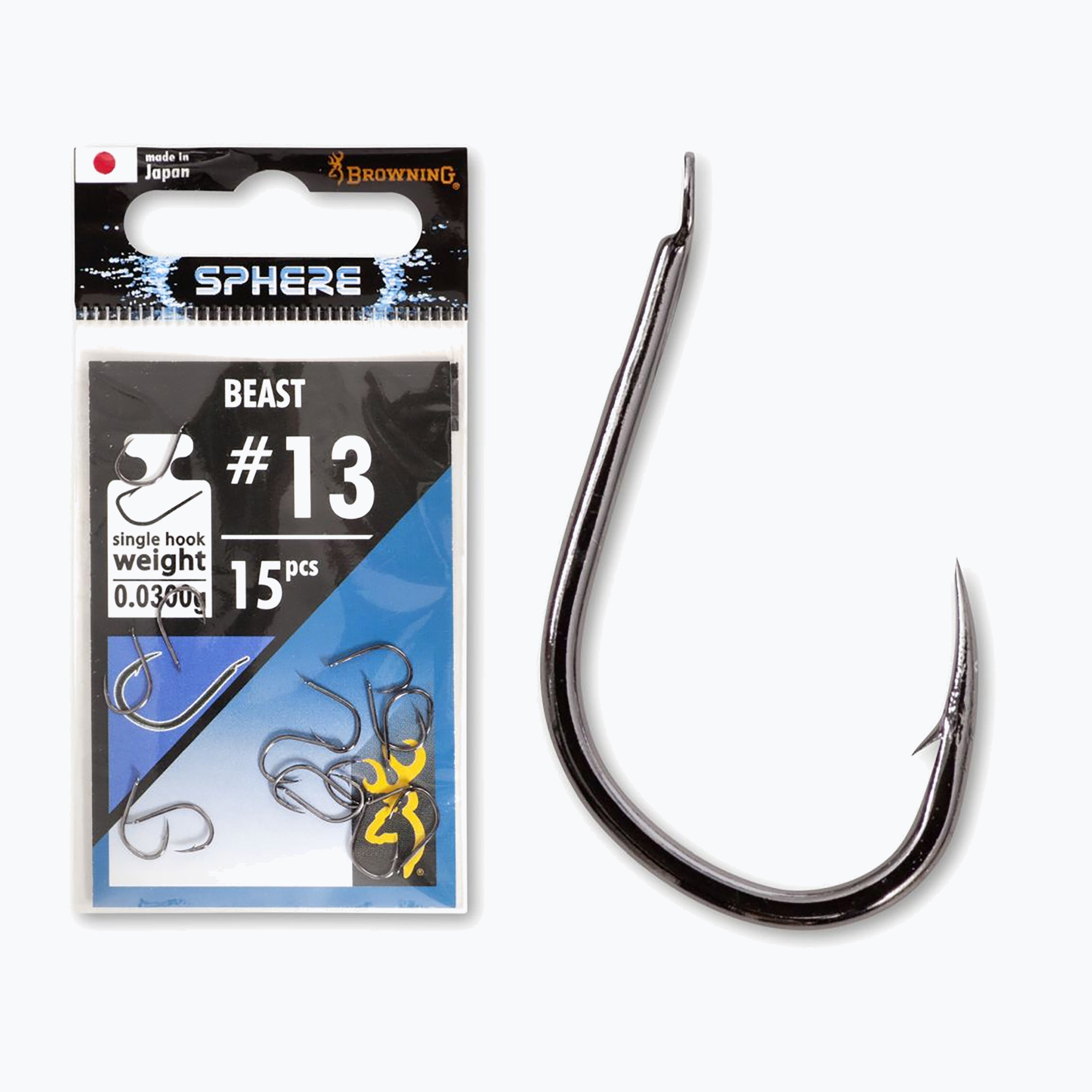 40%-kal olcsóbban.  Browning Sphere Beast horog 15 db fekete 4797016. Méret: #16