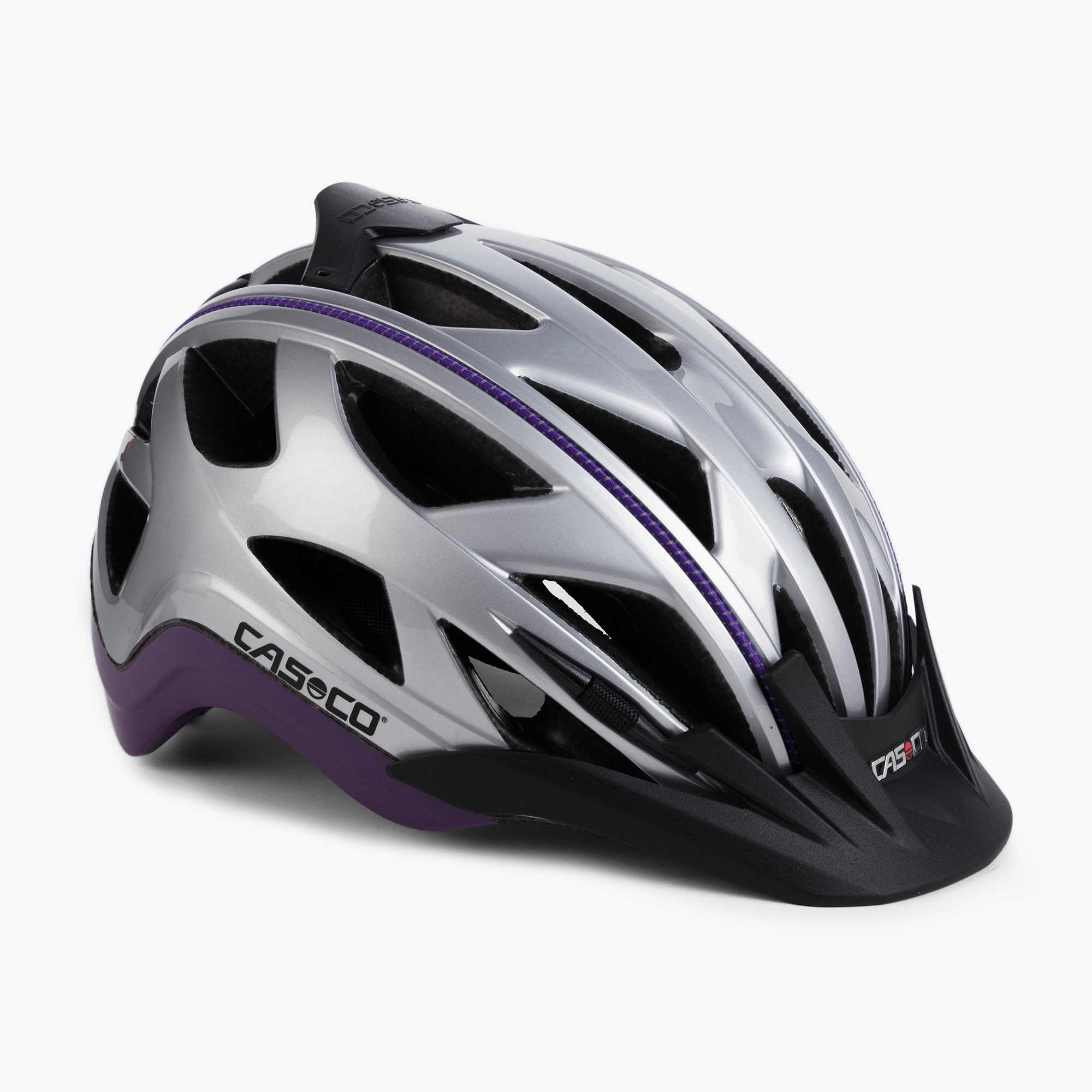 21%-kal olcsóbban.  Női kerékpáros sisak CASCO Activ 2 ezüst 04.0872. Méret: 56-58 cm (M)