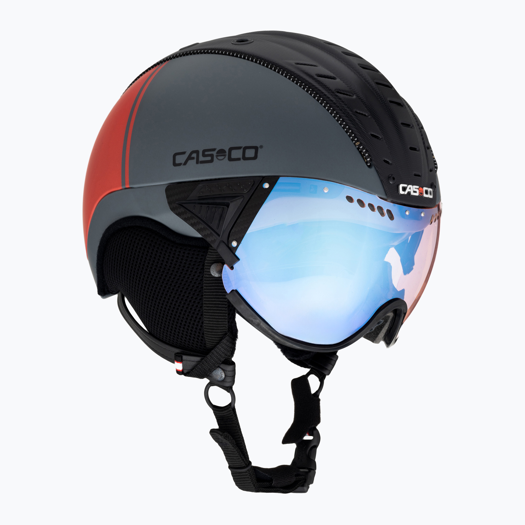 19%-kal olcsóbban.  Sí sisak CASCO SP-2 Photomatic Visor strukturált arzénszürke / piros. Méret: 60-62 cm (XL)