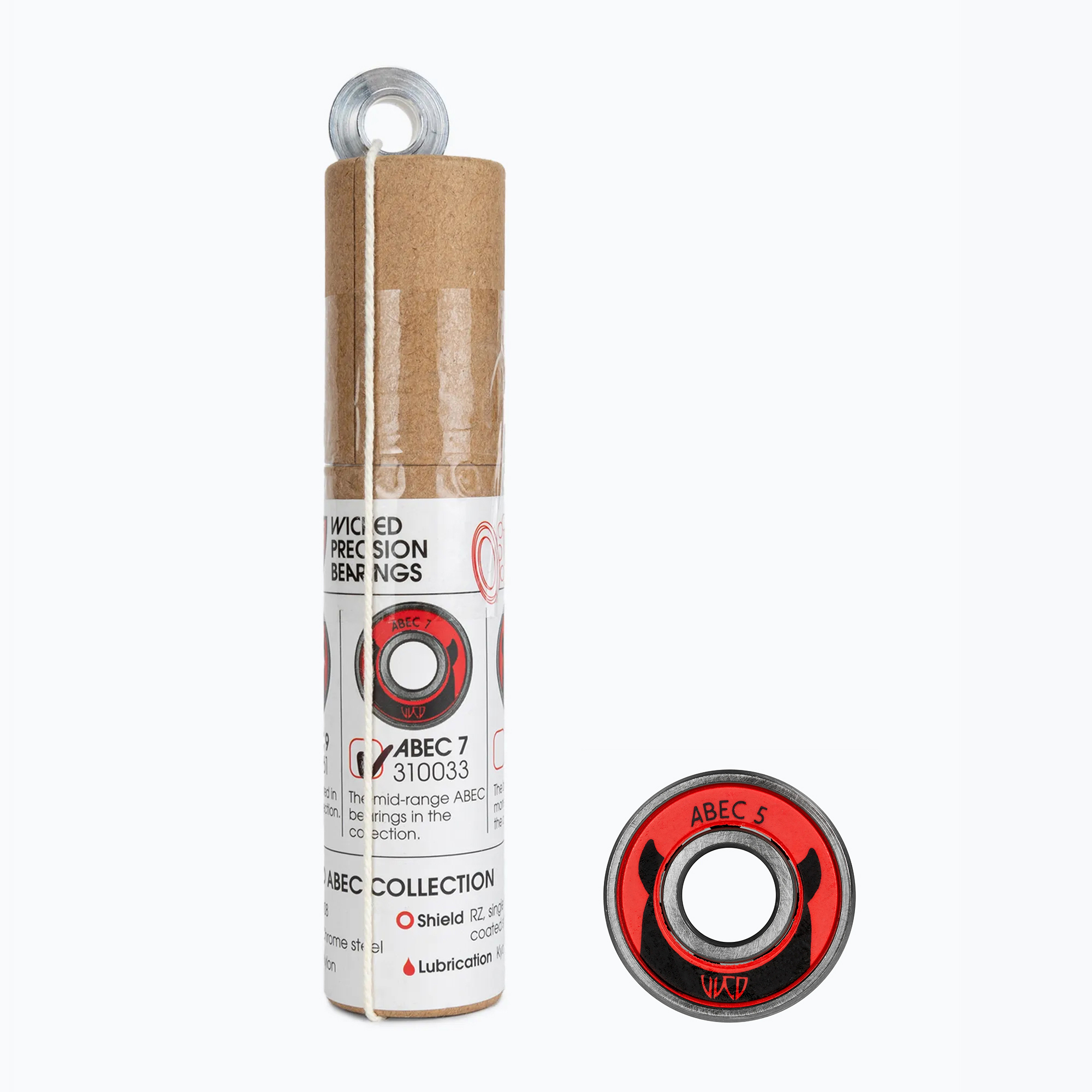 WICKED ABEC 5 608 16-os csőcsapágy készlet (16 db) 310037. Méret: OS