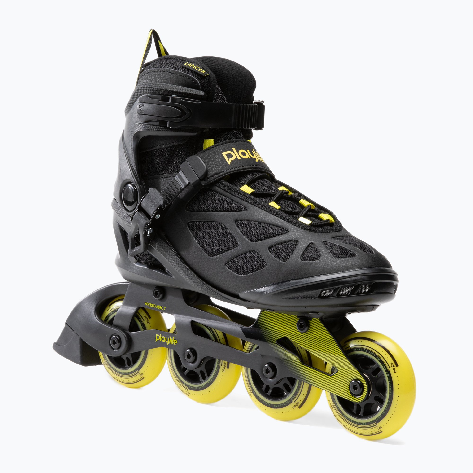 26%-kal olcsóbban.  Férfi Playlife Lancer 84 korcsolya fekete 880275. Méret: 43 EU