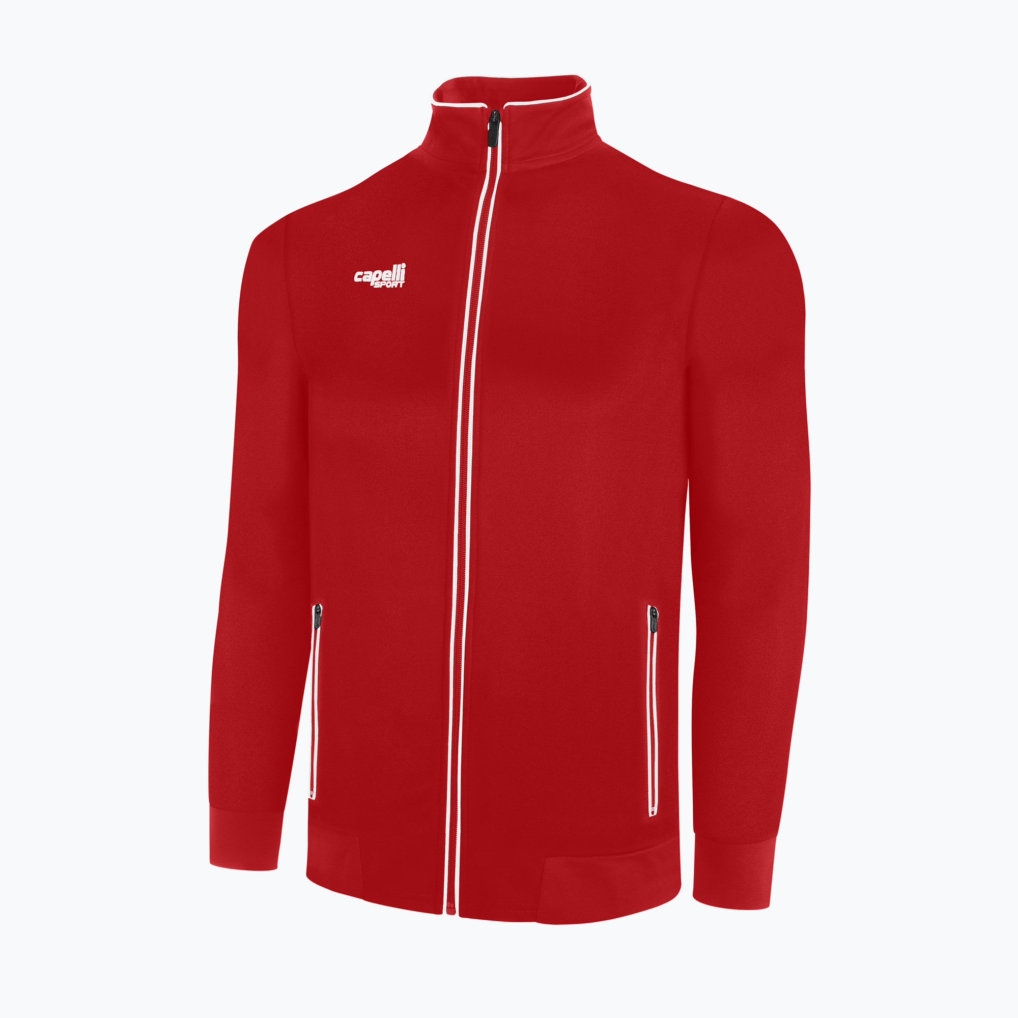 15%-kal olcsóbban.  Capelli Basics Youth Training piros/fehér gyermek futball melegítő pulóver. Méret: M