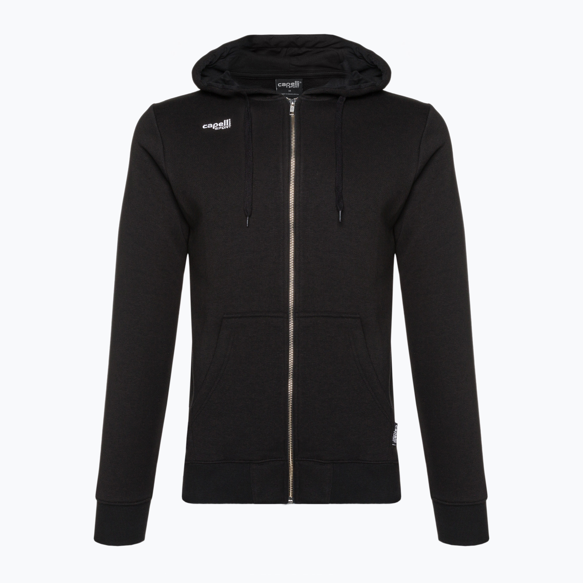15%-kal olcsóbban.  Férfi Capelli Basics Felnőtt Zip Hoodie futball melegítőfelső fekete. Méret: S