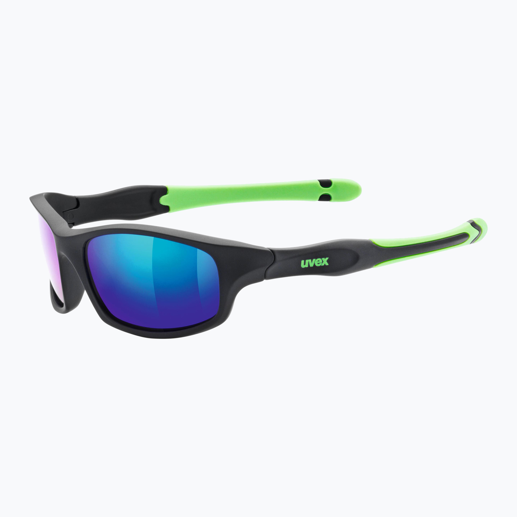 15%-kal olcsóbban.  UVEX gyerek napszemüveg Sportstyle 507 zöld tükör. Méret: OS