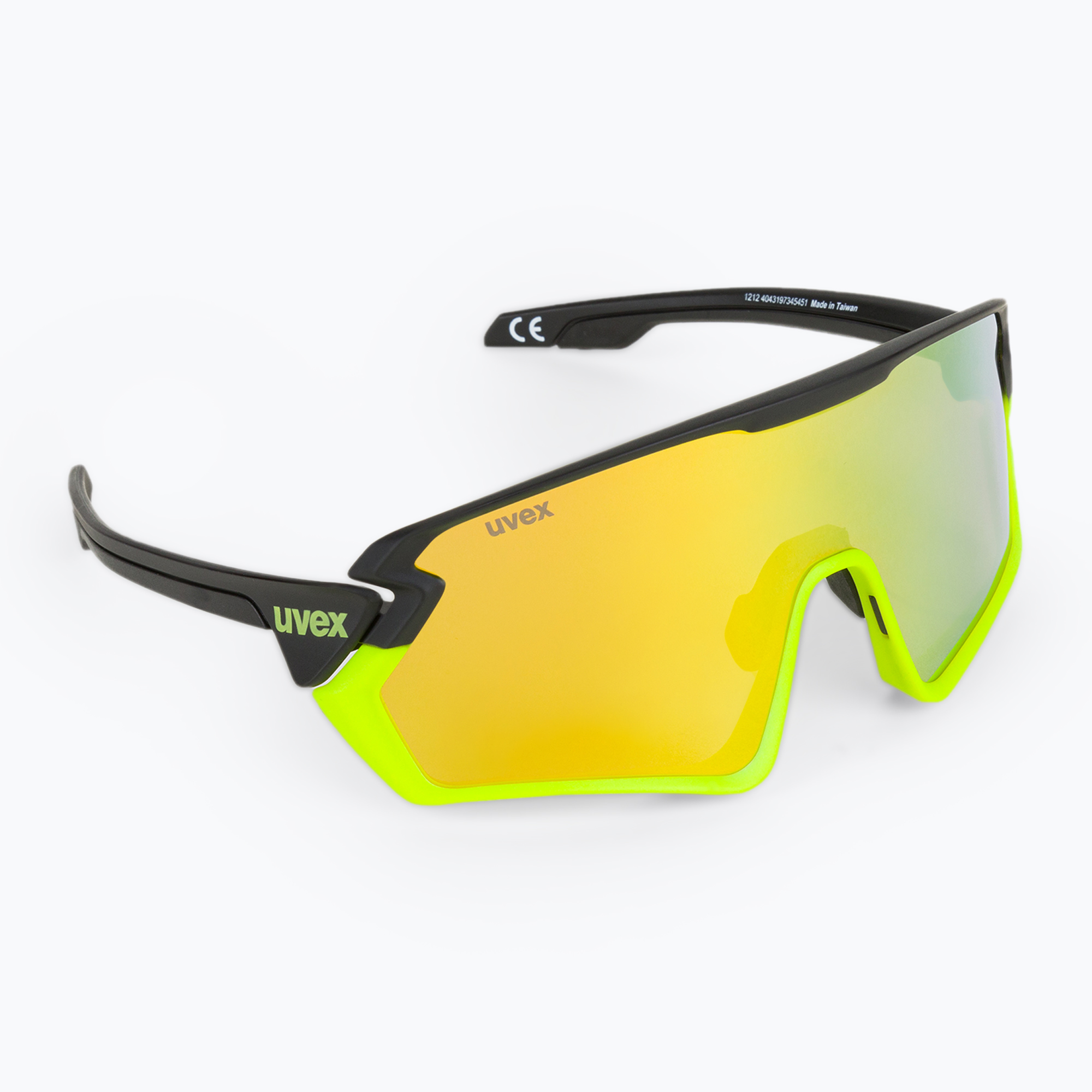36%-kal olcsóbban.  Kerékpáros szemüveg UVEX Sportstyle 231 fekete/zöld S5320652616. Méret: OS