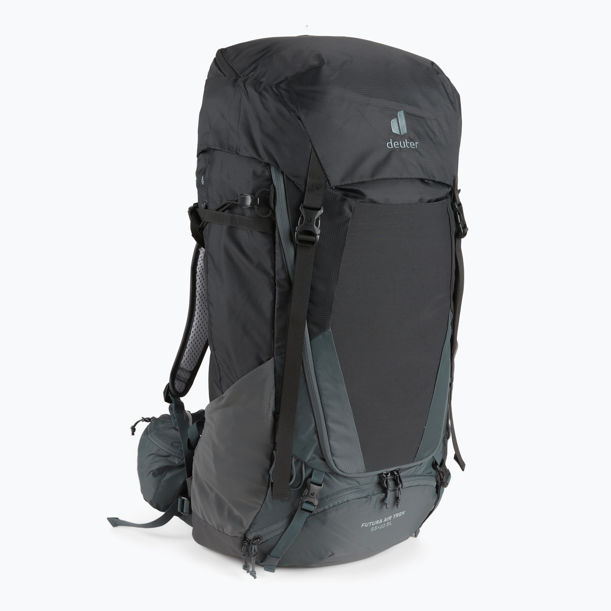 15%-kal olcsóbban.  Női túra hátizsák Deuter Futura Air Trek 55 + 10 SL fekete 340222174030. Méret: 55+10 l