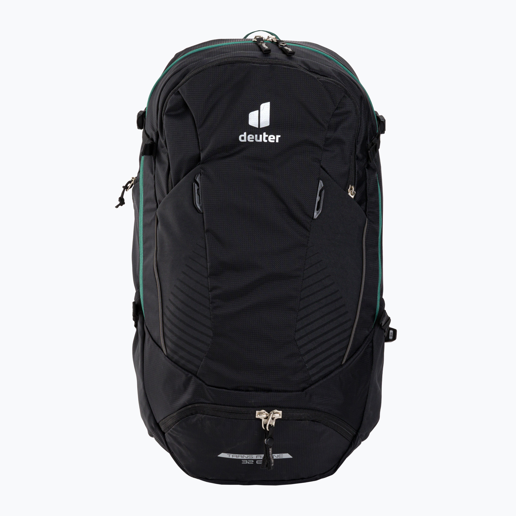 14%-kal olcsóbban.  Kerékpáros hátizsák Deuter Trans Alpine 32 EL 7000 fekete 3200321. Méret: 32 L