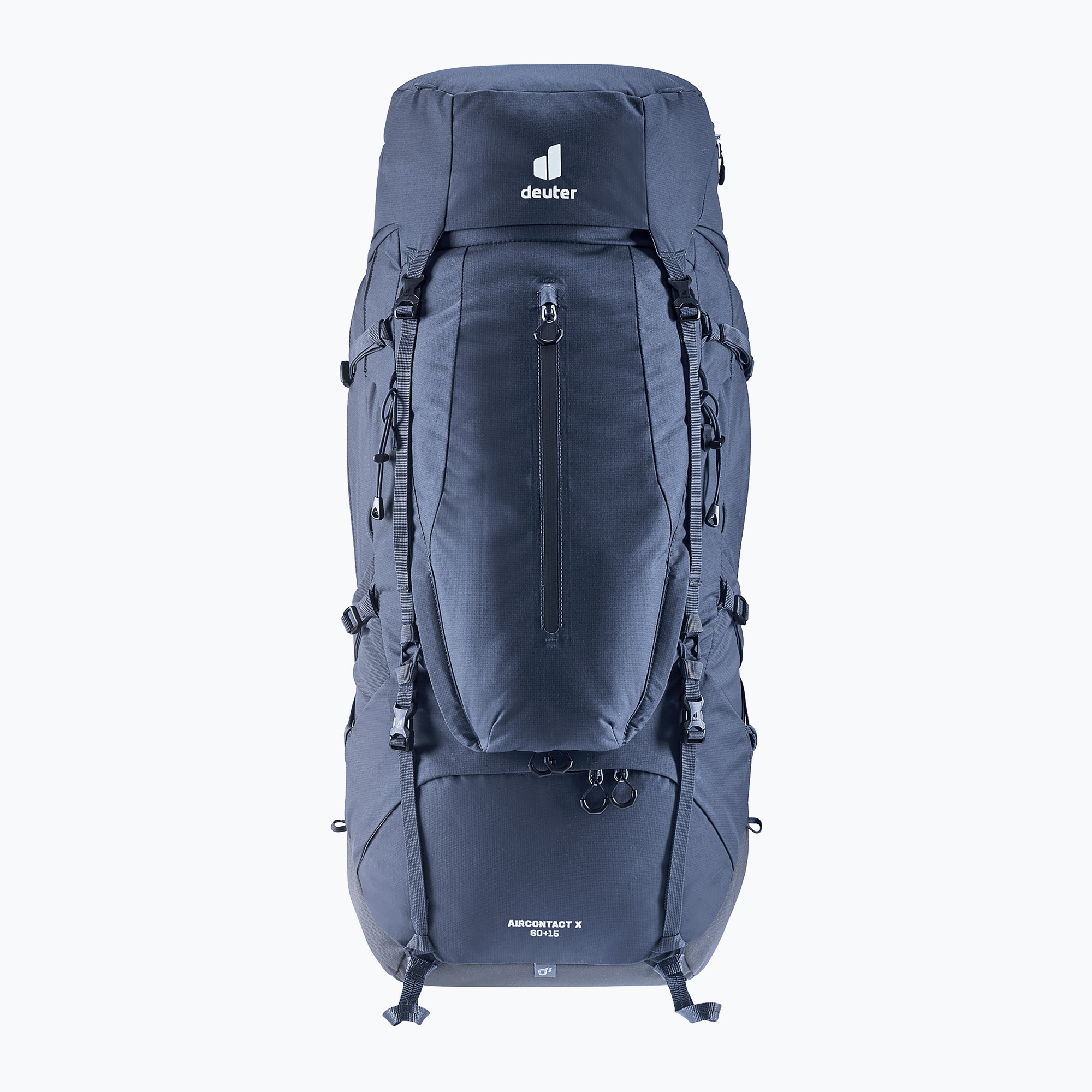 15%-kal olcsóbban.  Deuter Aircontact X 60 + 15 l trekking hátizsák tengerészkék 337002230670. Méret: 60+15 l