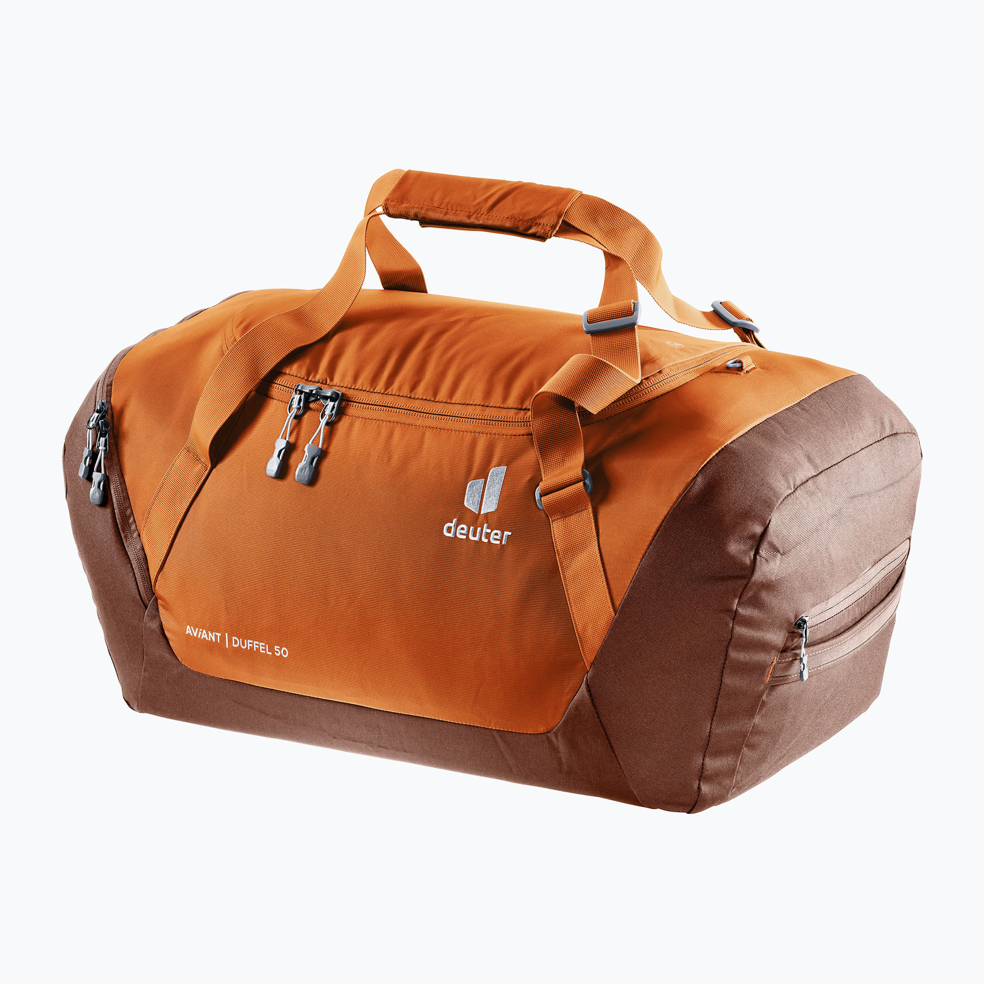 15%-kal olcsóbban.  Deuter túratáska Aviant Duffel 50 l gesztenye/umbra. Méret: 50 l