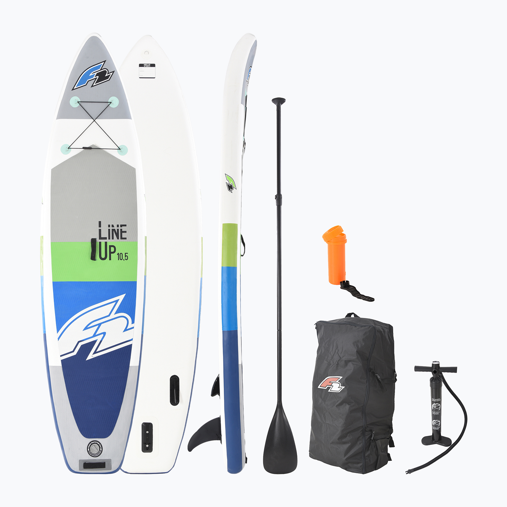 50%-kal olcsóbban.  SUP F2 Line Up 10'5" kék. Méret: 10'5"