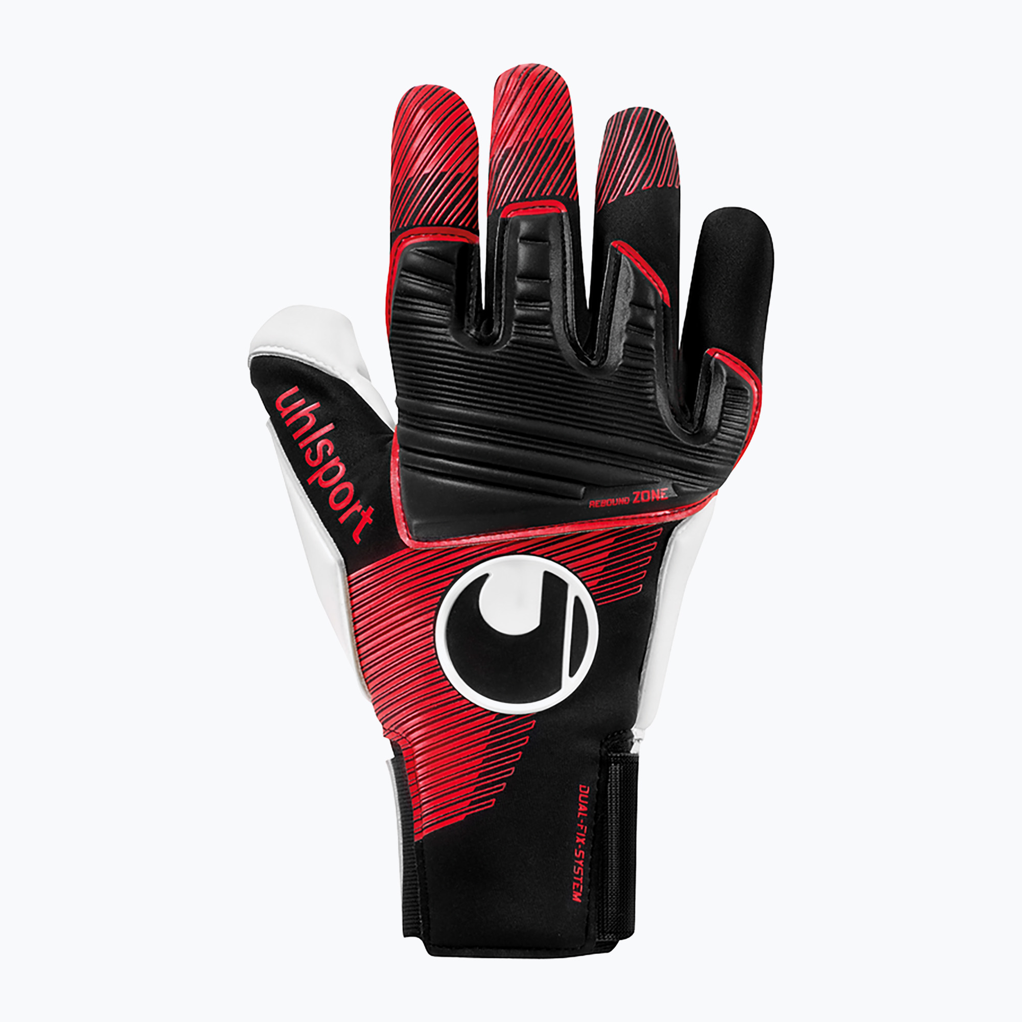 15%-kal olcsóbban.  Gyermek kapuskesztyű uhlsport Powerline Absolutgrip fekete/piros/fehér. Méret: 9