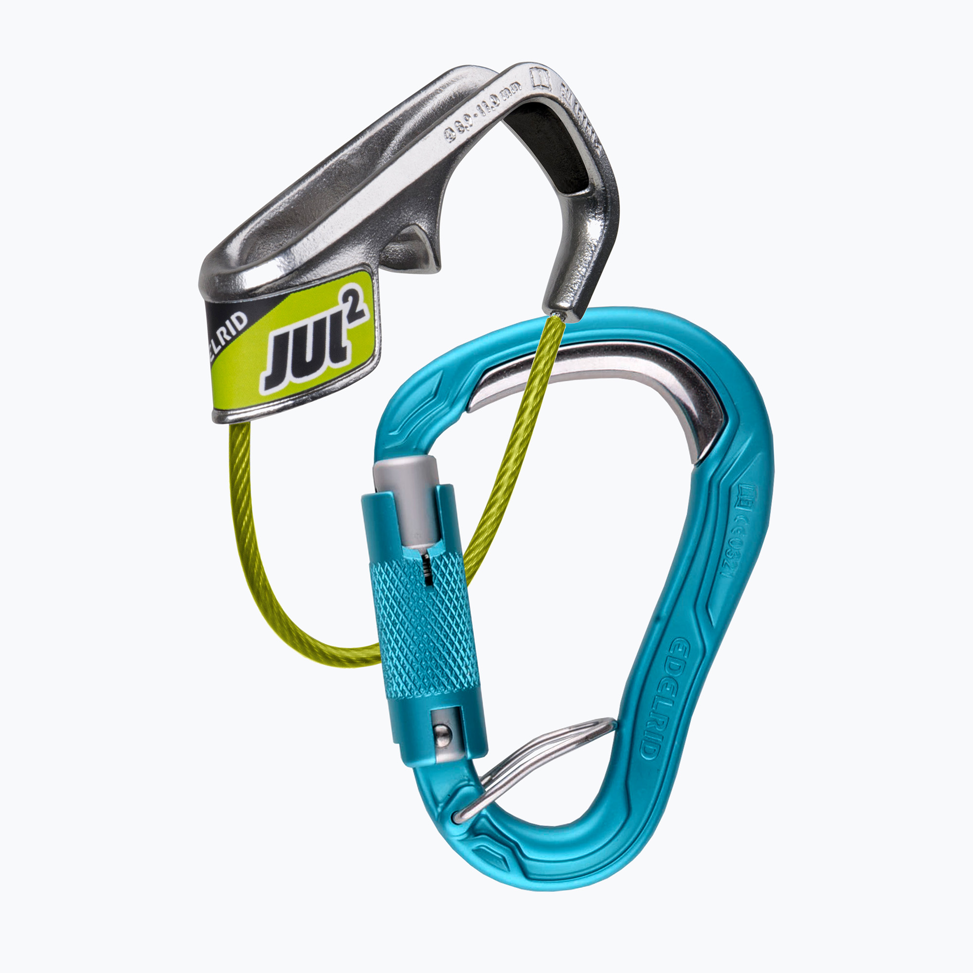 Biztonsági eszköz EDELRID Jul 2 Belay Kit Bulletproof Triple icemint. Méret: OS
