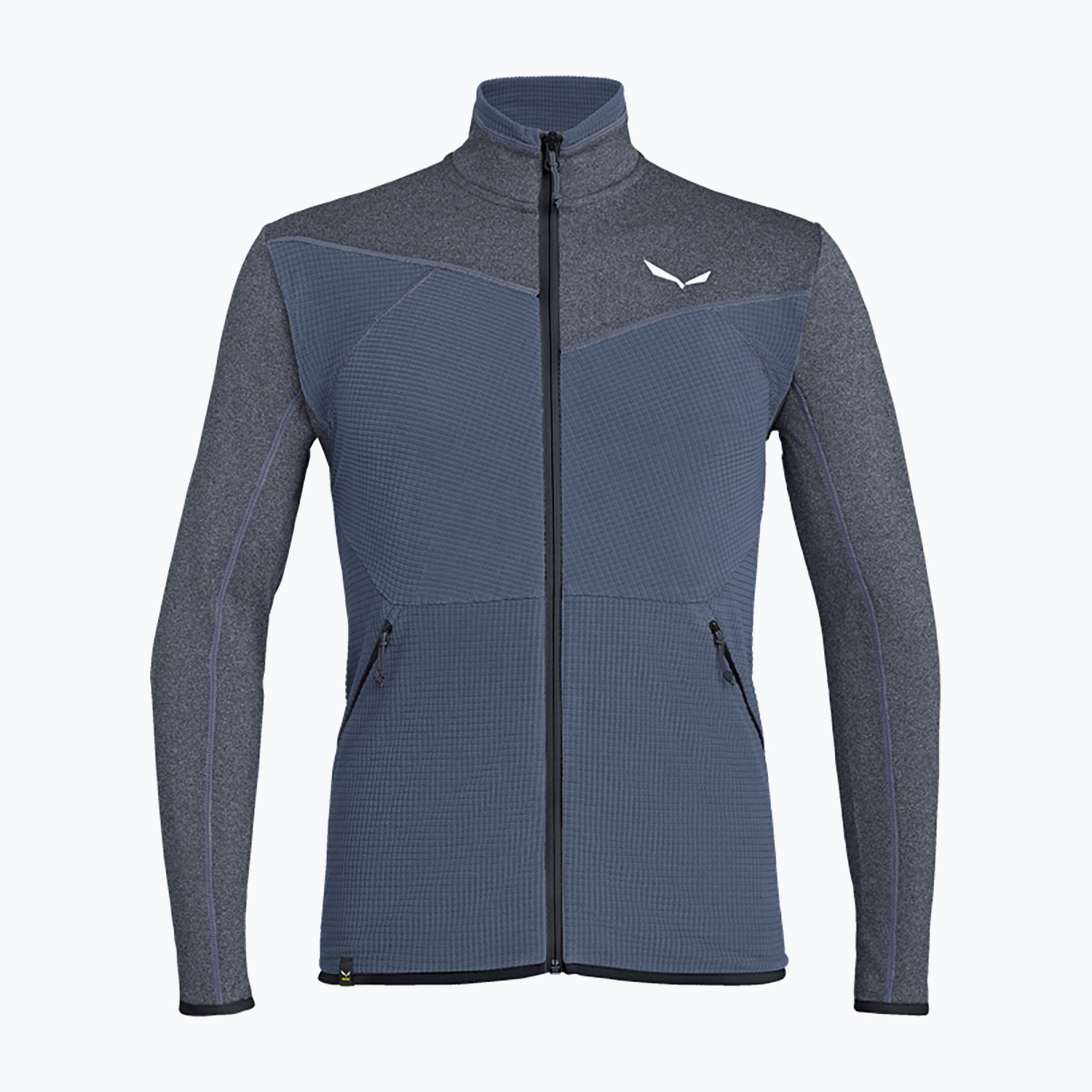 17%-kal olcsóbban.  Férfi Salewa Puez Hybrid PL FZ szürkéskék fleece pulóver 00-0000027388. Méret: 46/S