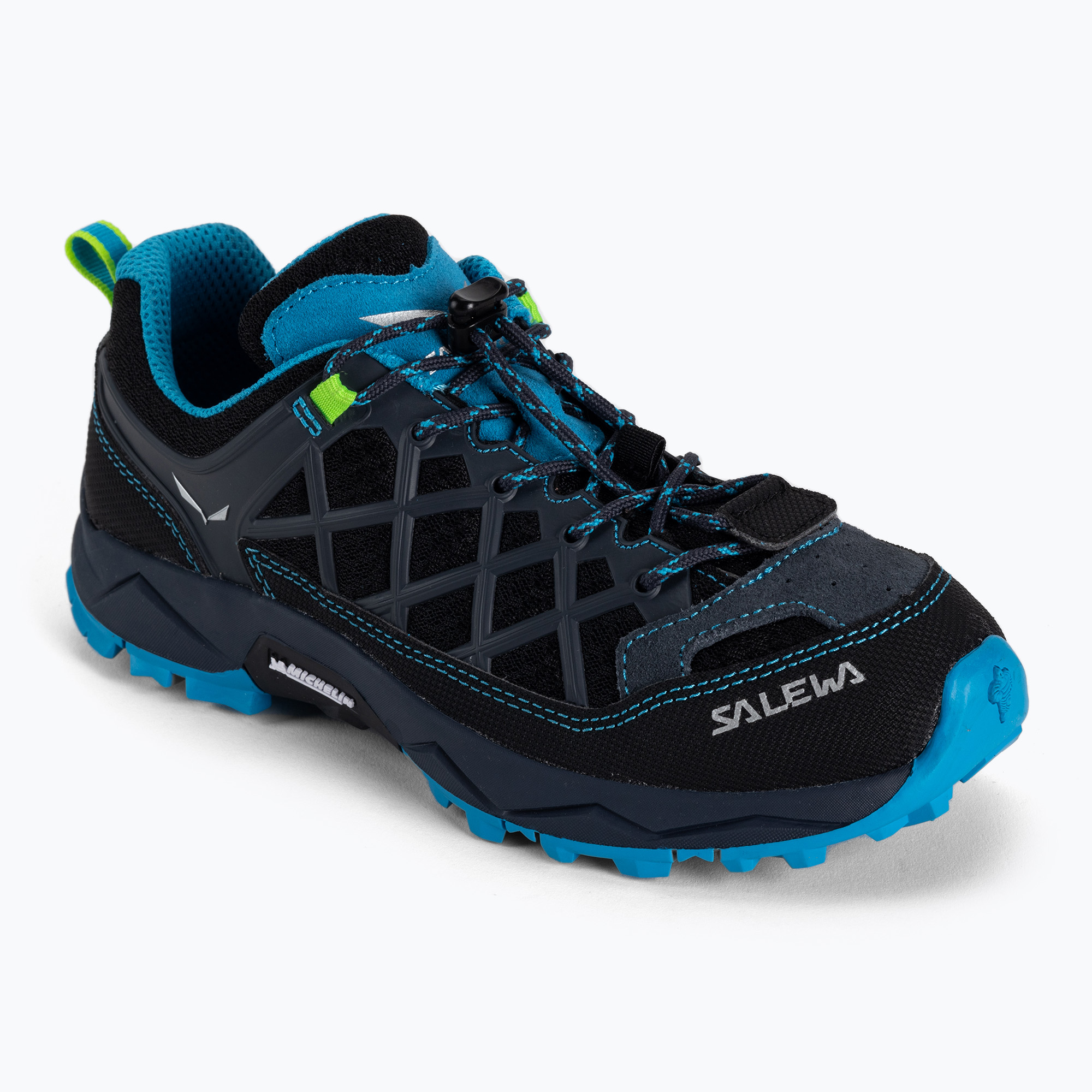 17%-kal olcsóbban.  Salewa Wildfire gyermek túrabakancs kék és tengerészkék 00-0000064007. Méret: 30 EU