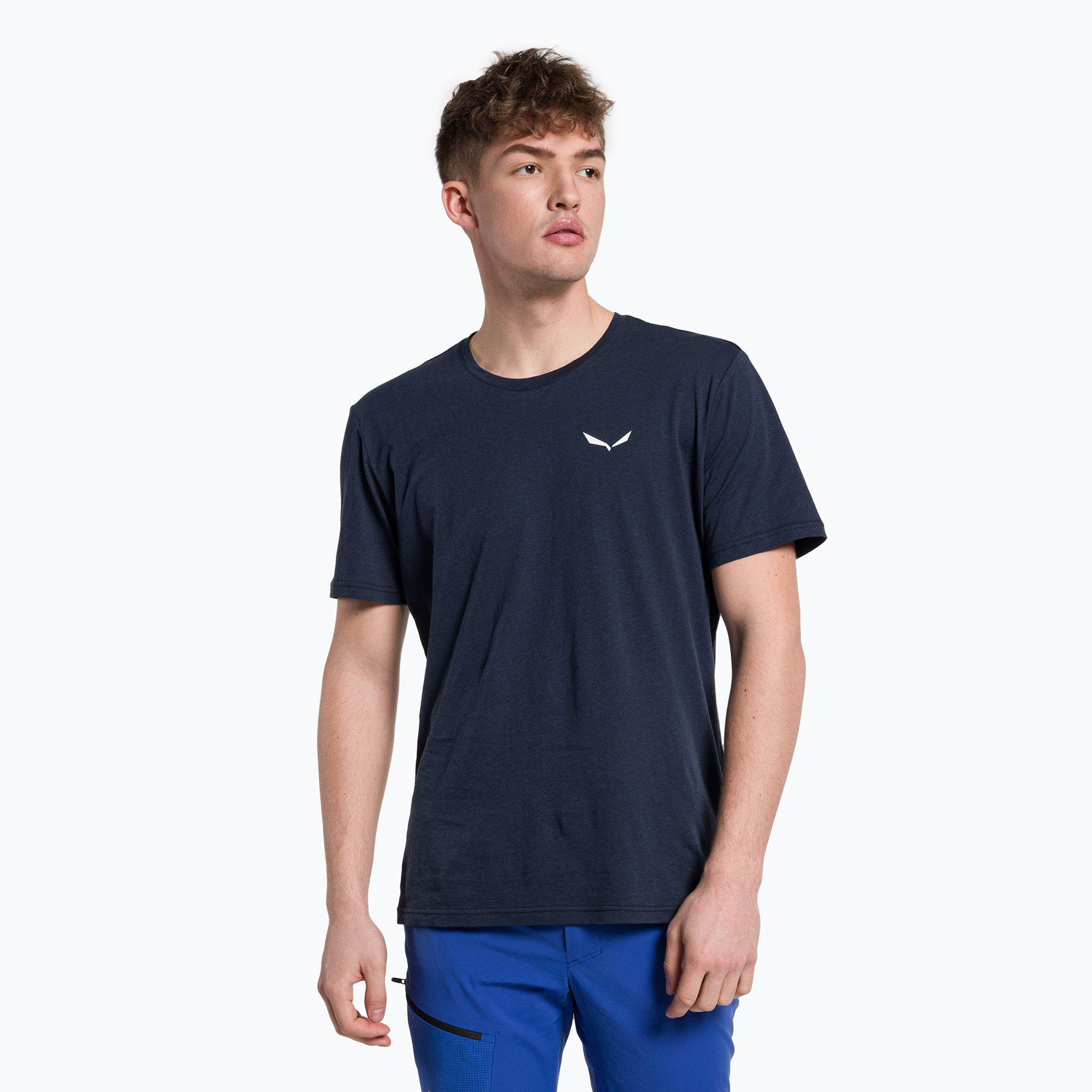 17%-kal olcsóbban.  Férfi trekking póló Salewa Alpine Hemp Logo navy blue 00-0000028132. Méret: 46/S