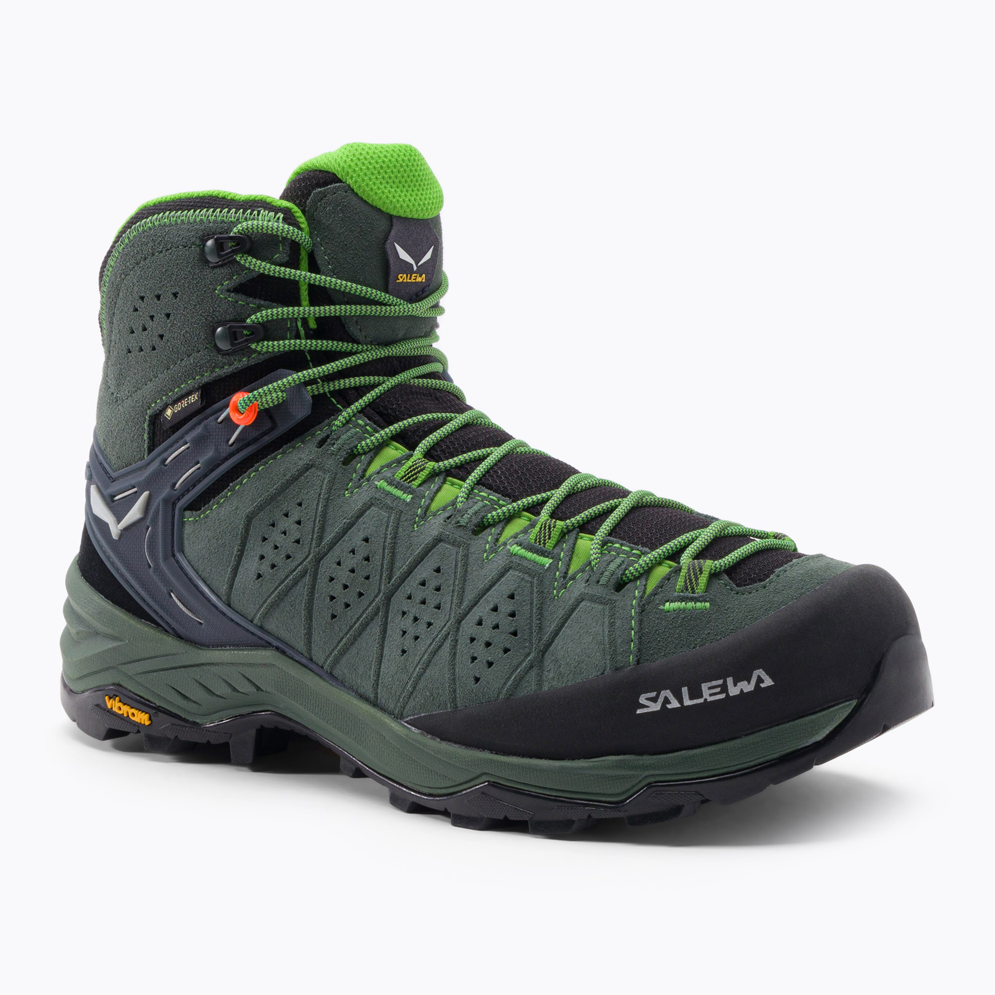 11%-kal olcsóbban.  Férfi túrabakancs Salewa Alp Trainer 2 Mid GTX zöld 00-0000061382. Méret: 40.5 (7 UK)