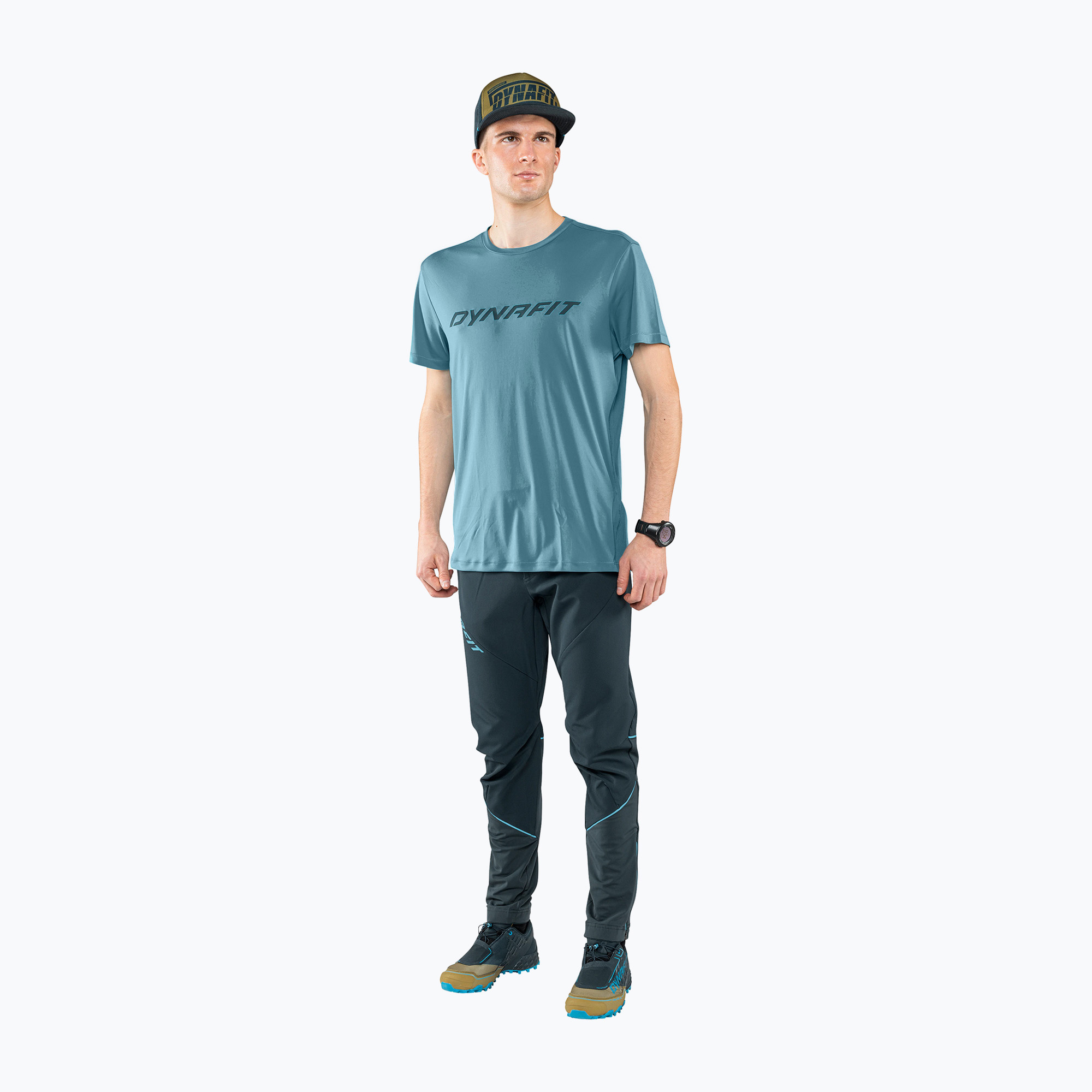 25%-kal olcsóbban.  Férfi DYNAFIT Traverse 2 túrázó póló kék 08-000007070670. Méret: 52/XL