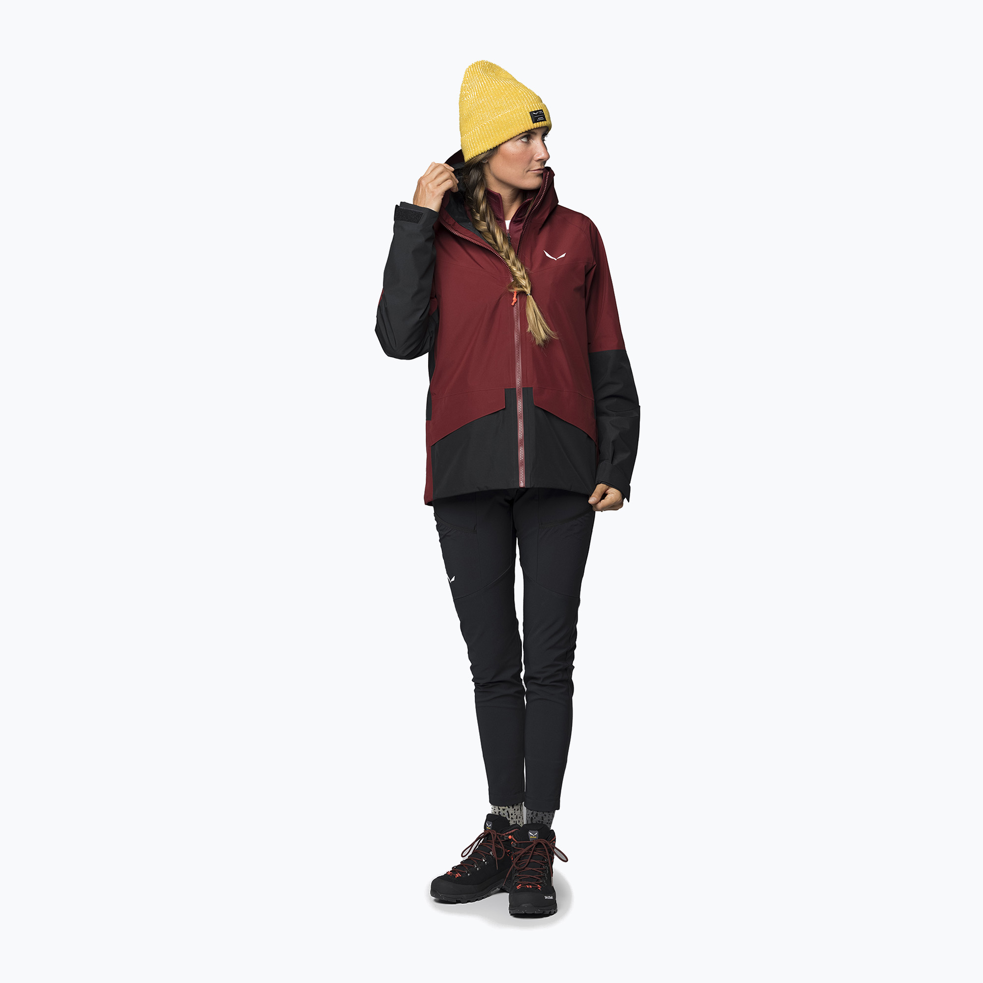17%-kal olcsóbban.  Salewa Puez GTX 2L női esőkabát piros 00-0000028506. Méret: 42/36