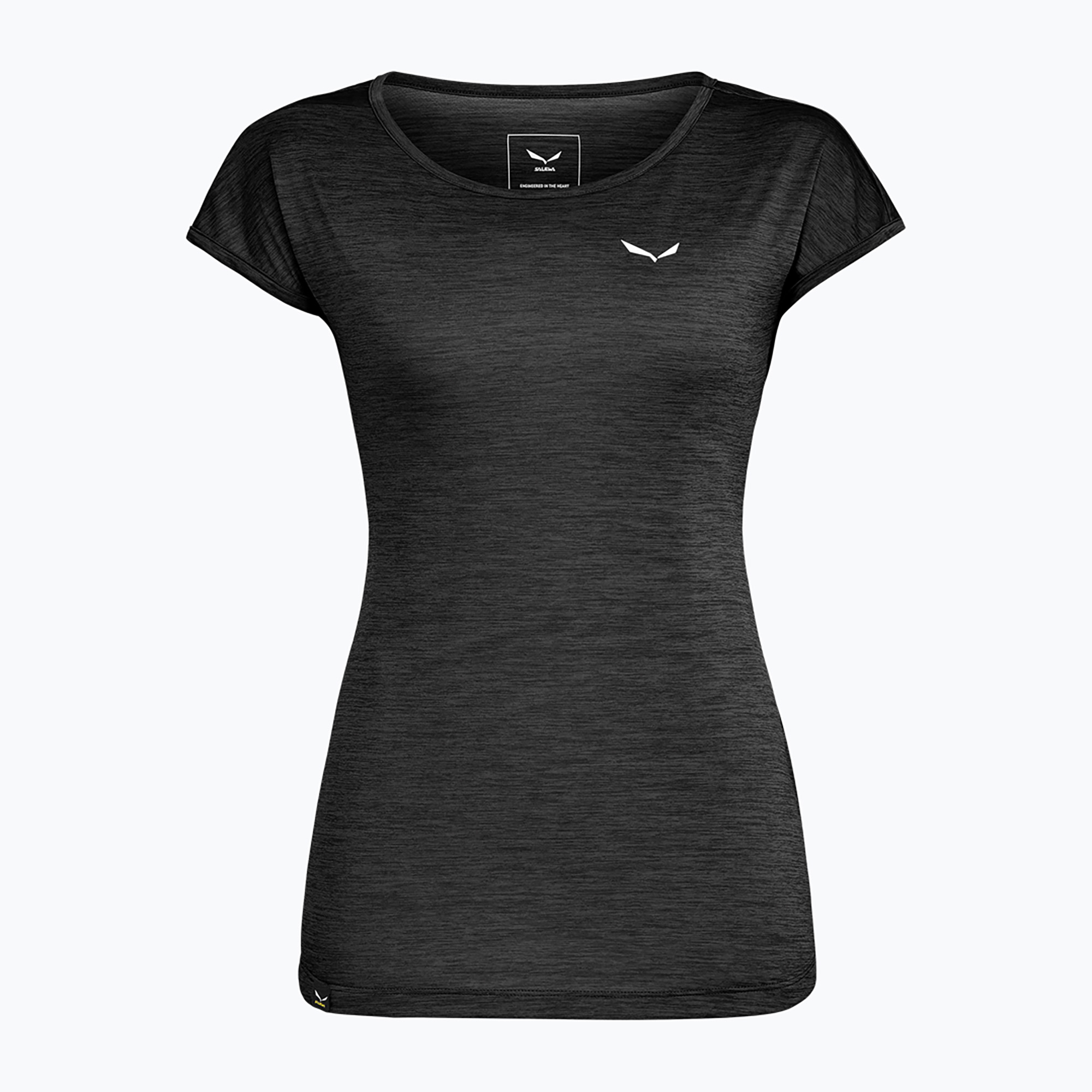 15%-kal olcsóbban.  Női trekking póló Salewa Puez Melange Dry black out melange. Méret: 40/34