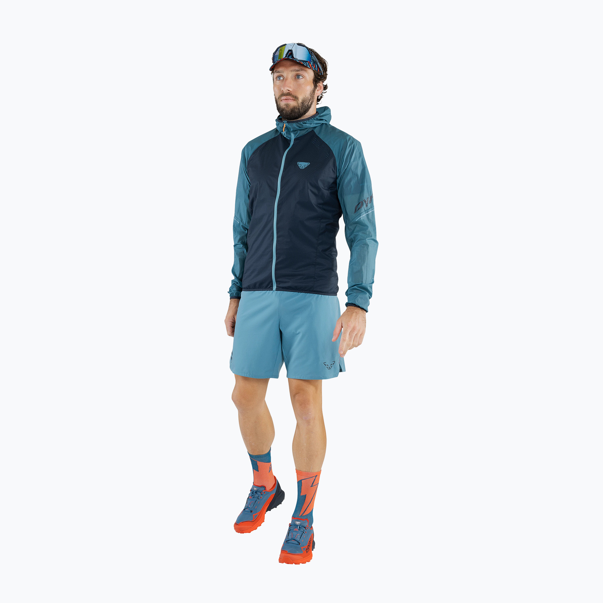 16%-kal olcsóbban.  Férfi DYNAFIT Alpine Wind 2 futódzseki tengerészkék 08-0000071154. Méret: 48/M