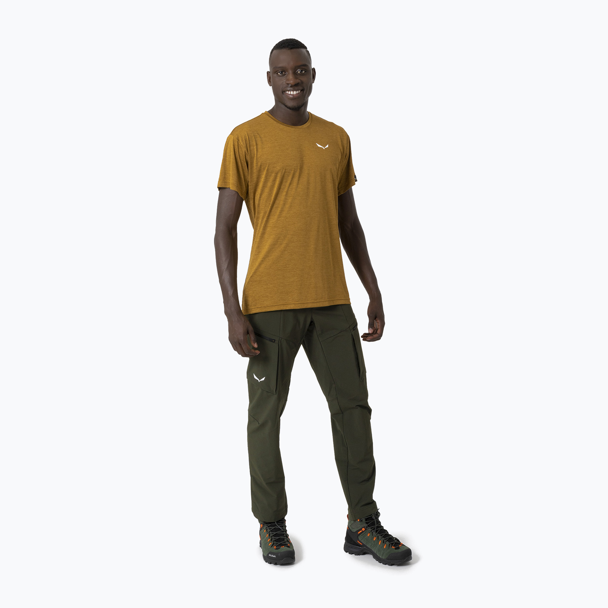 15%-kal olcsóbban.  Férfi softshell nadrág Salewa Puez DST Cargo zöld 00-0000028310. Méret: 50/L