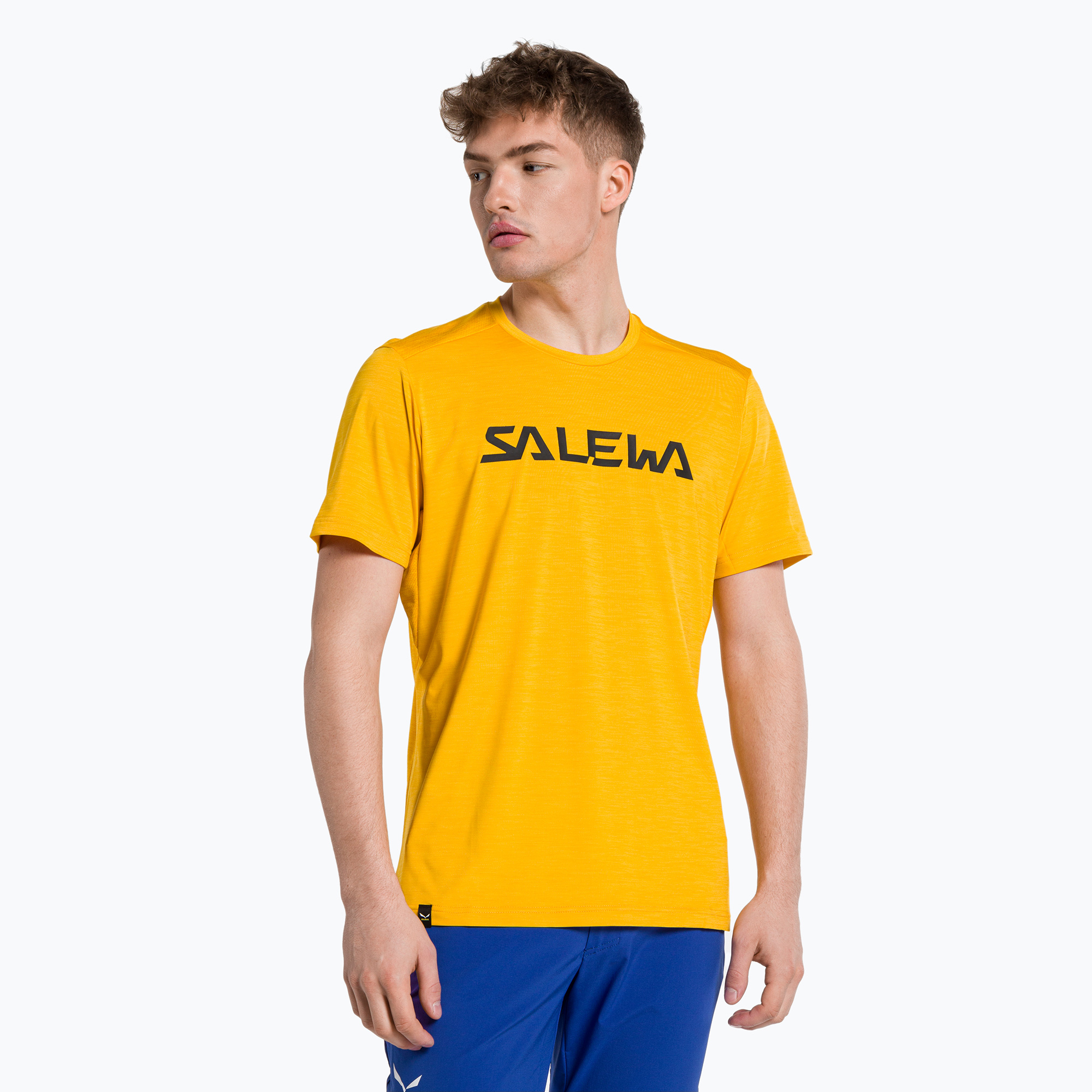 11%-kal olcsóbban.  Salewa férfi trekking póló Puez Hybrid 2 Dry sárga 27397. Méret: 46/S
