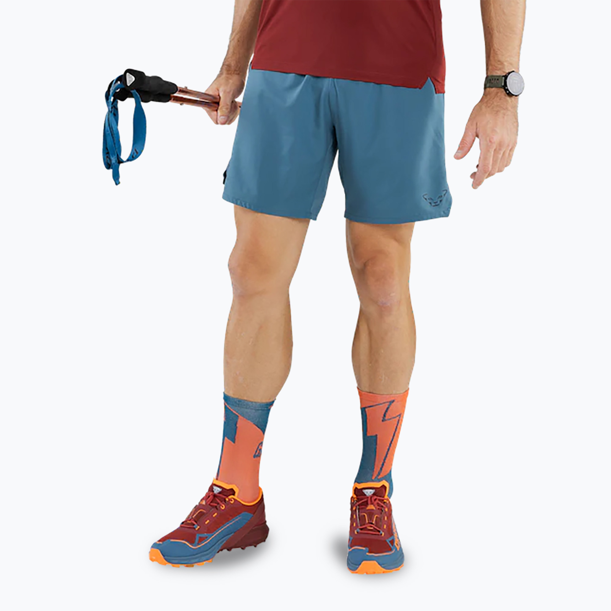 15%-kal olcsóbban.  Férfi futónadrág DYNAFIT Alpine Pro 2/1 mallard blue