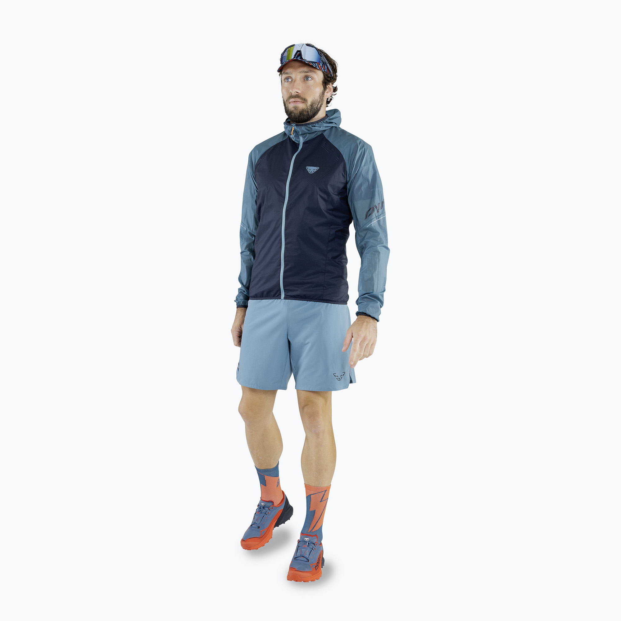 15%-kal olcsóbban.  Férfi futónadrág DYNAFIT Alpine storm blue