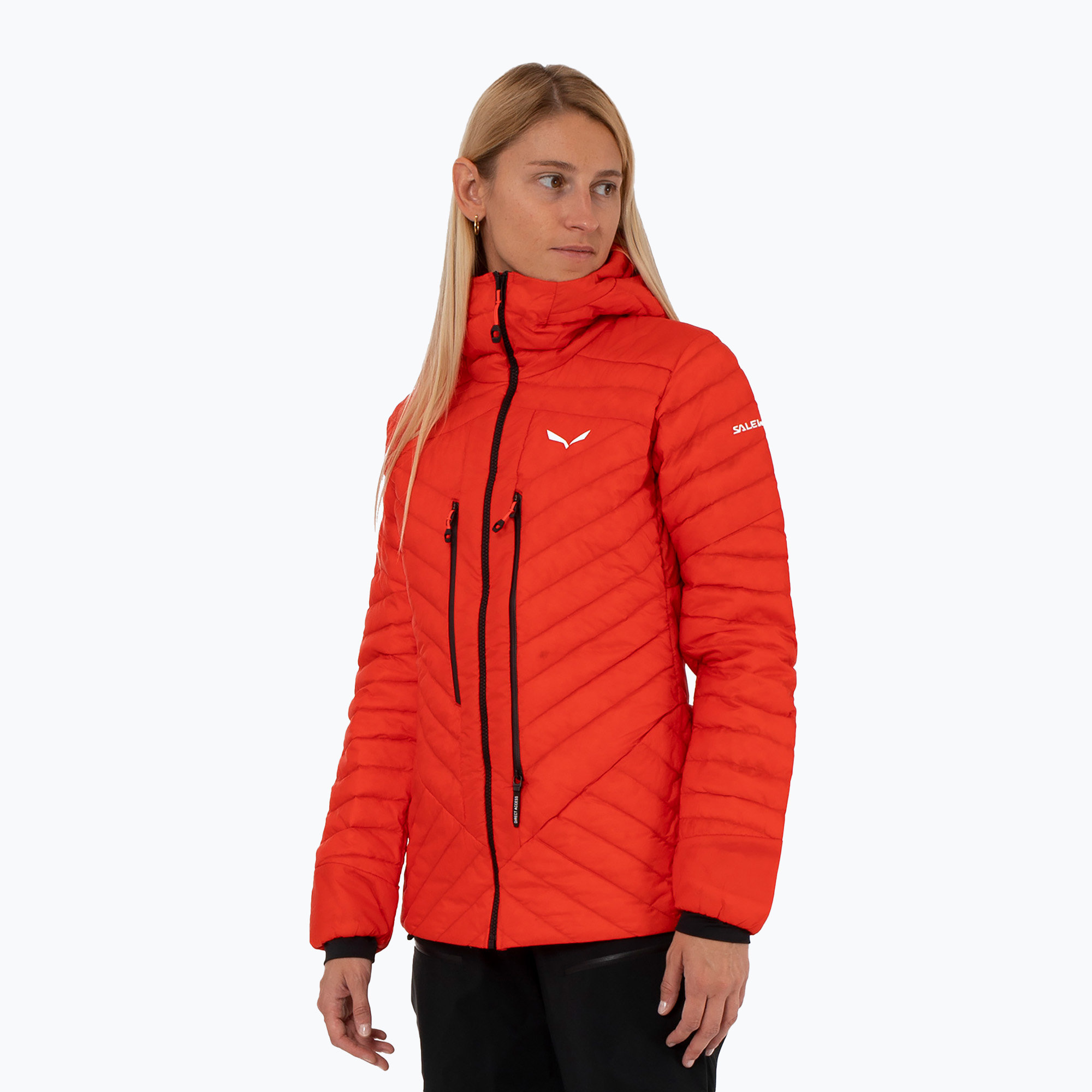 11%-kal olcsóbban.  Salewa Ortles Hyb Rds Dwn flame női pehelykabát. Méret: 40/34