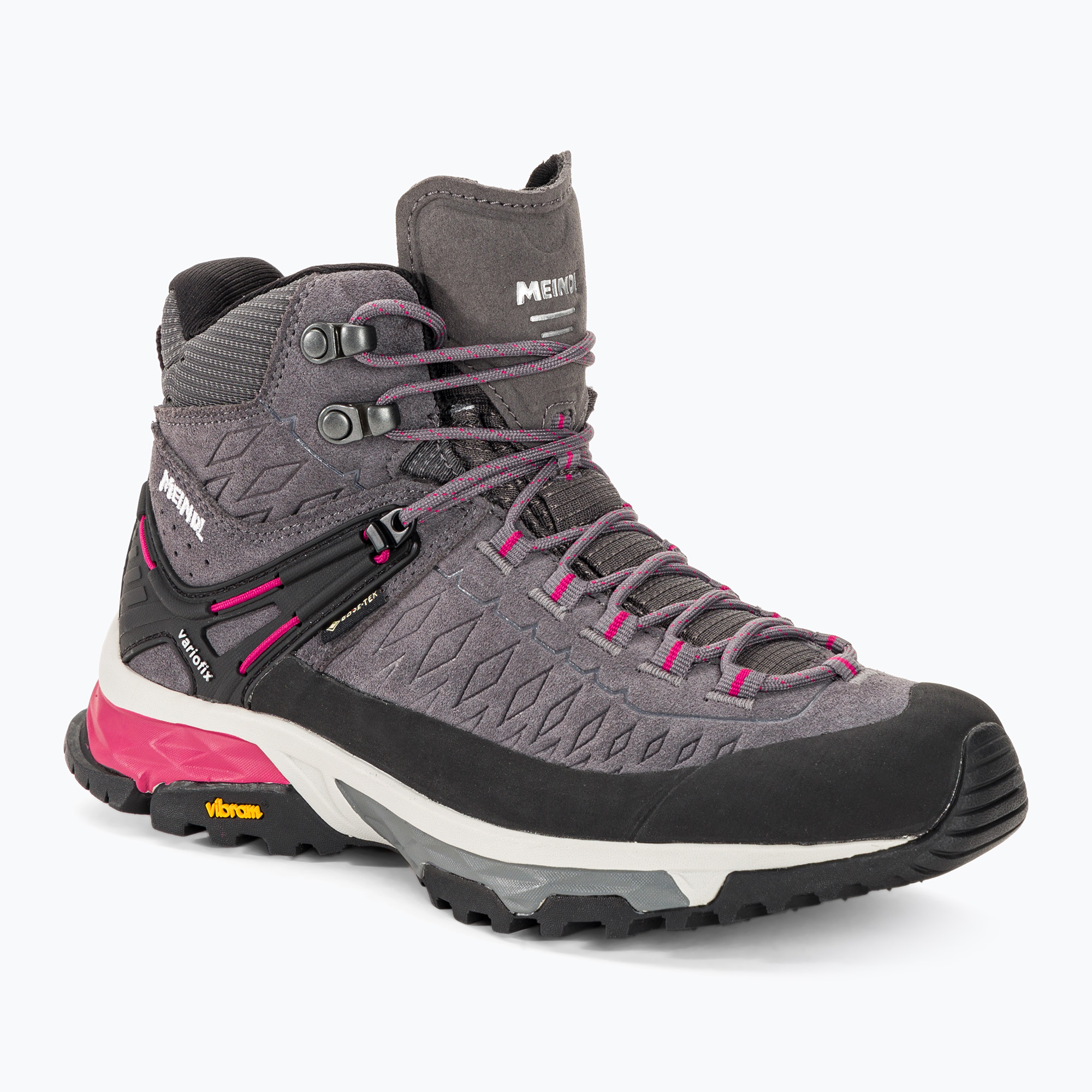24%-kal olcsóbban.  Női túrabakancs Meindl Top Trail Lady Mid GTX szürke/magenta. Méret: 37.5 (4.5 UK)